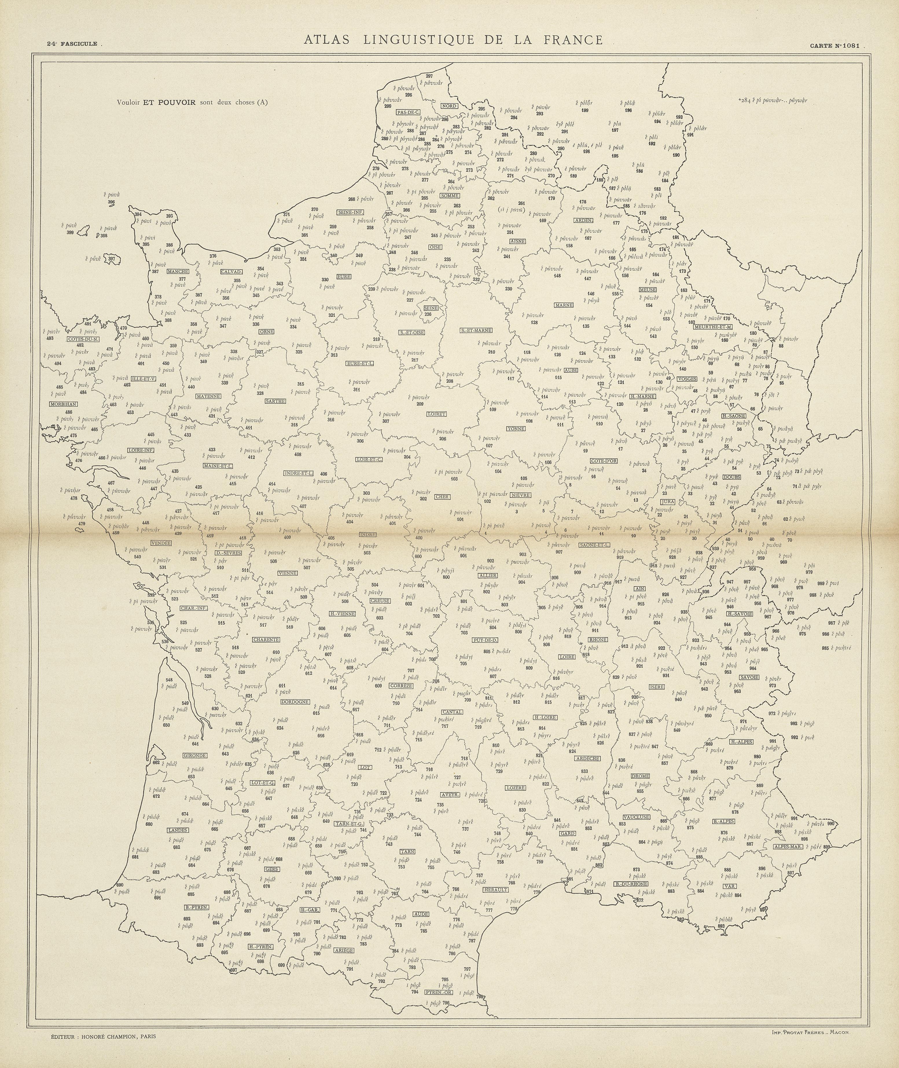 carte alf 1081 du segment et pouvoir