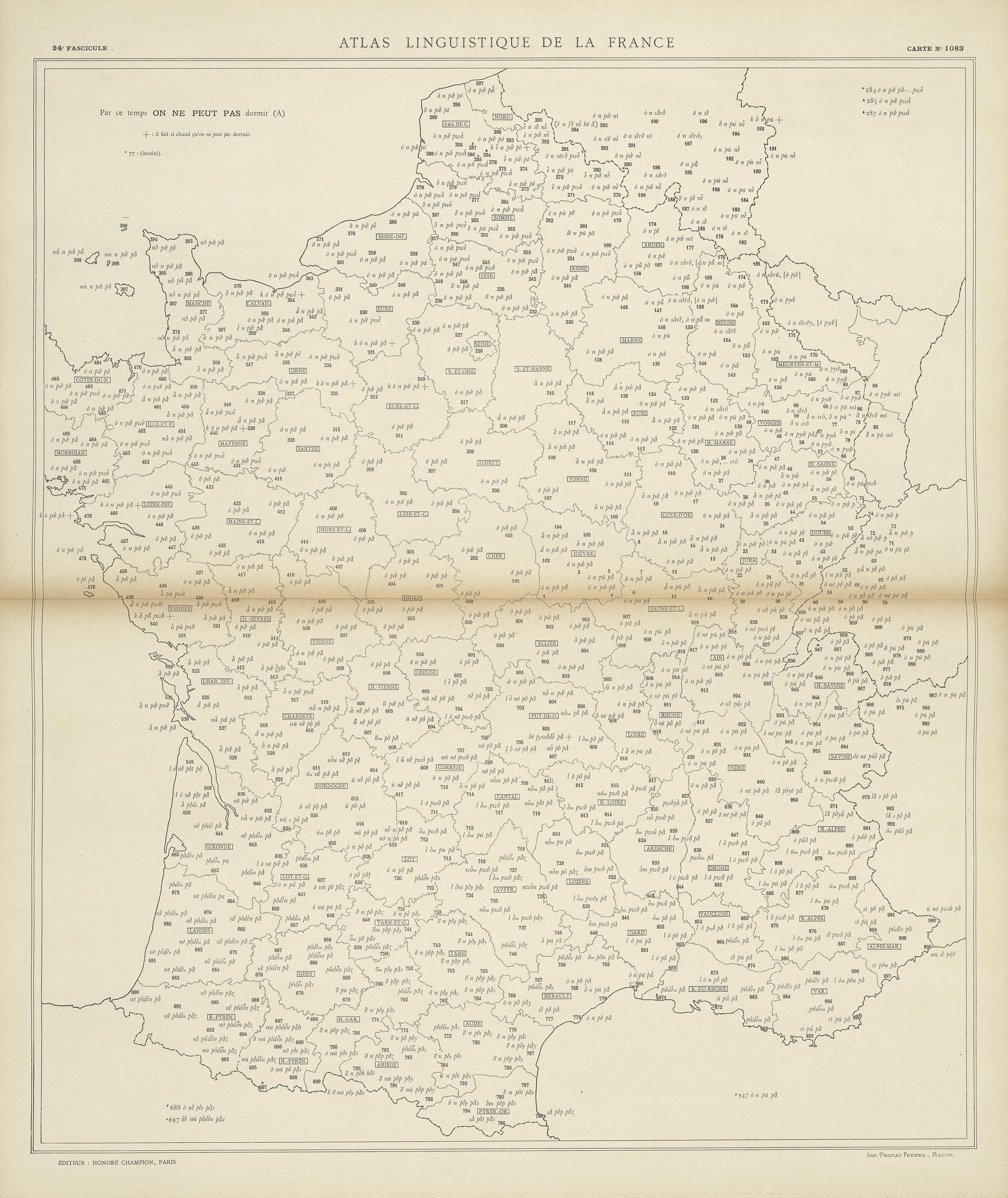carte alf 1083 du segment on ne peut pas