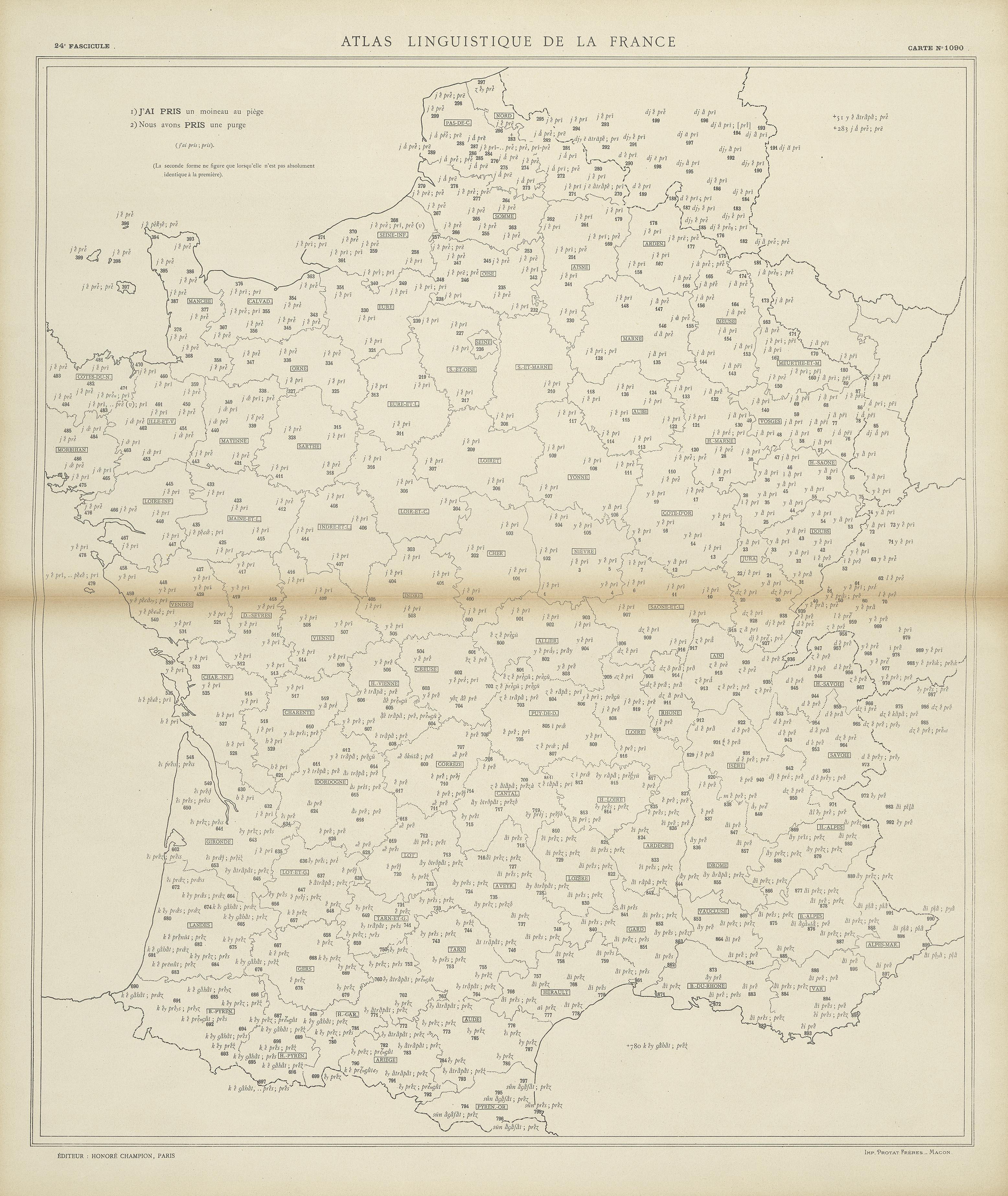 carte alf 1090 du segment J'ai pris