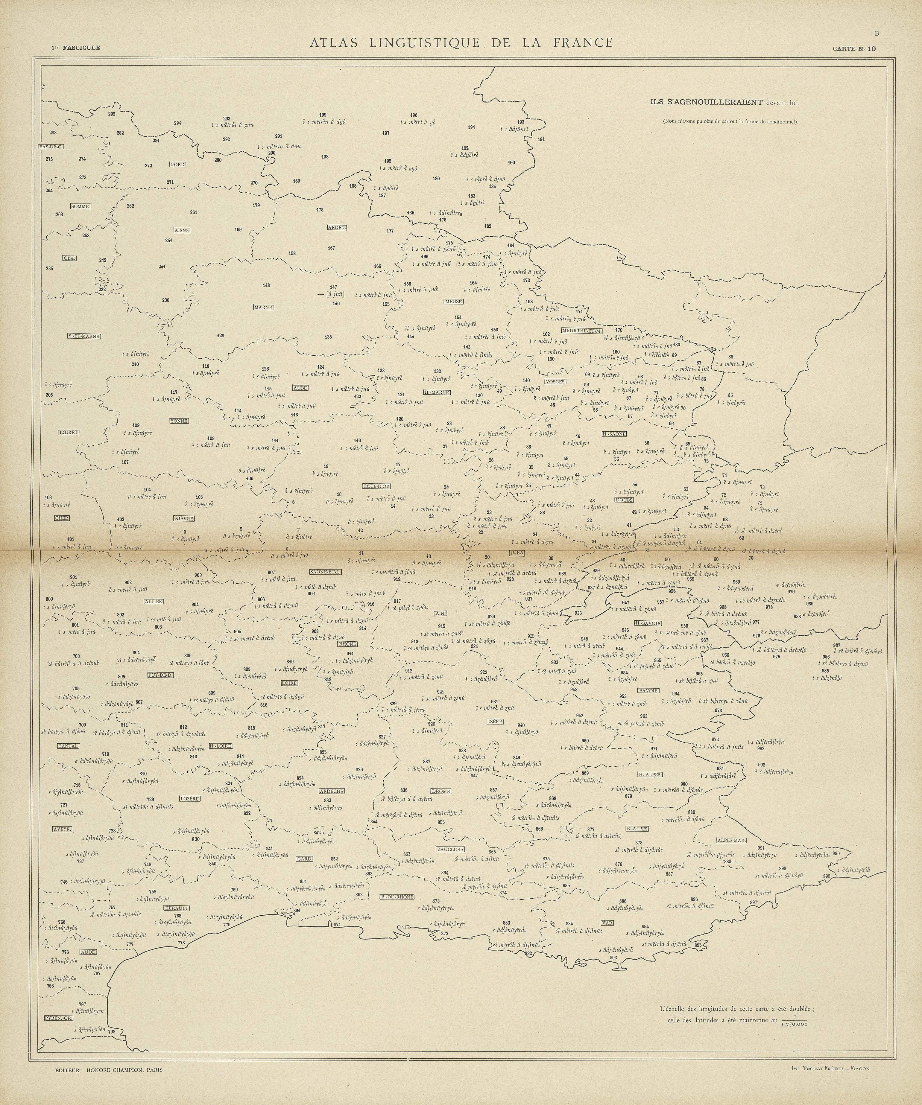 carte alf 10B du segment Ils s'agenouilleraient