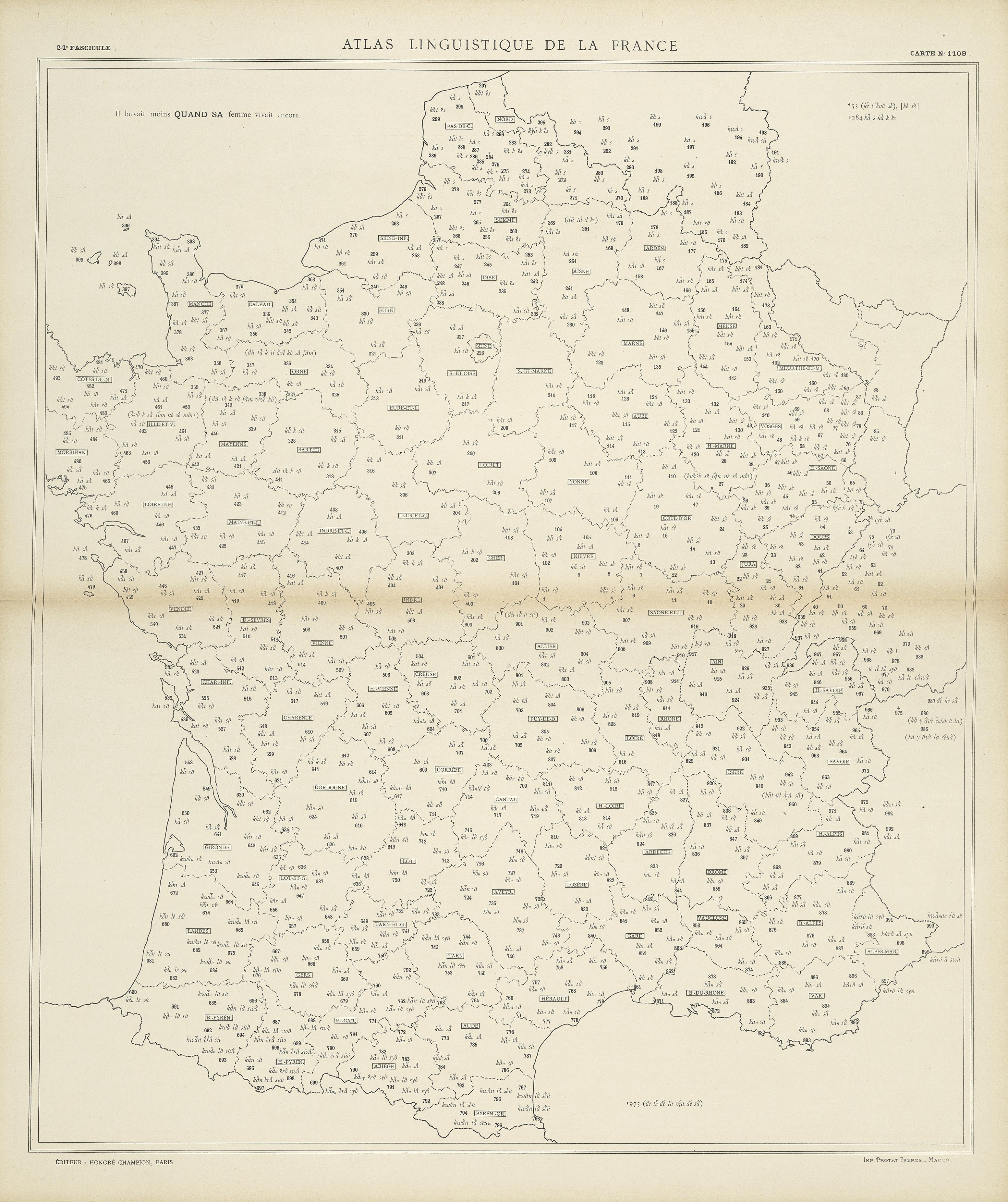 carte alf 1109 du segment quand sa