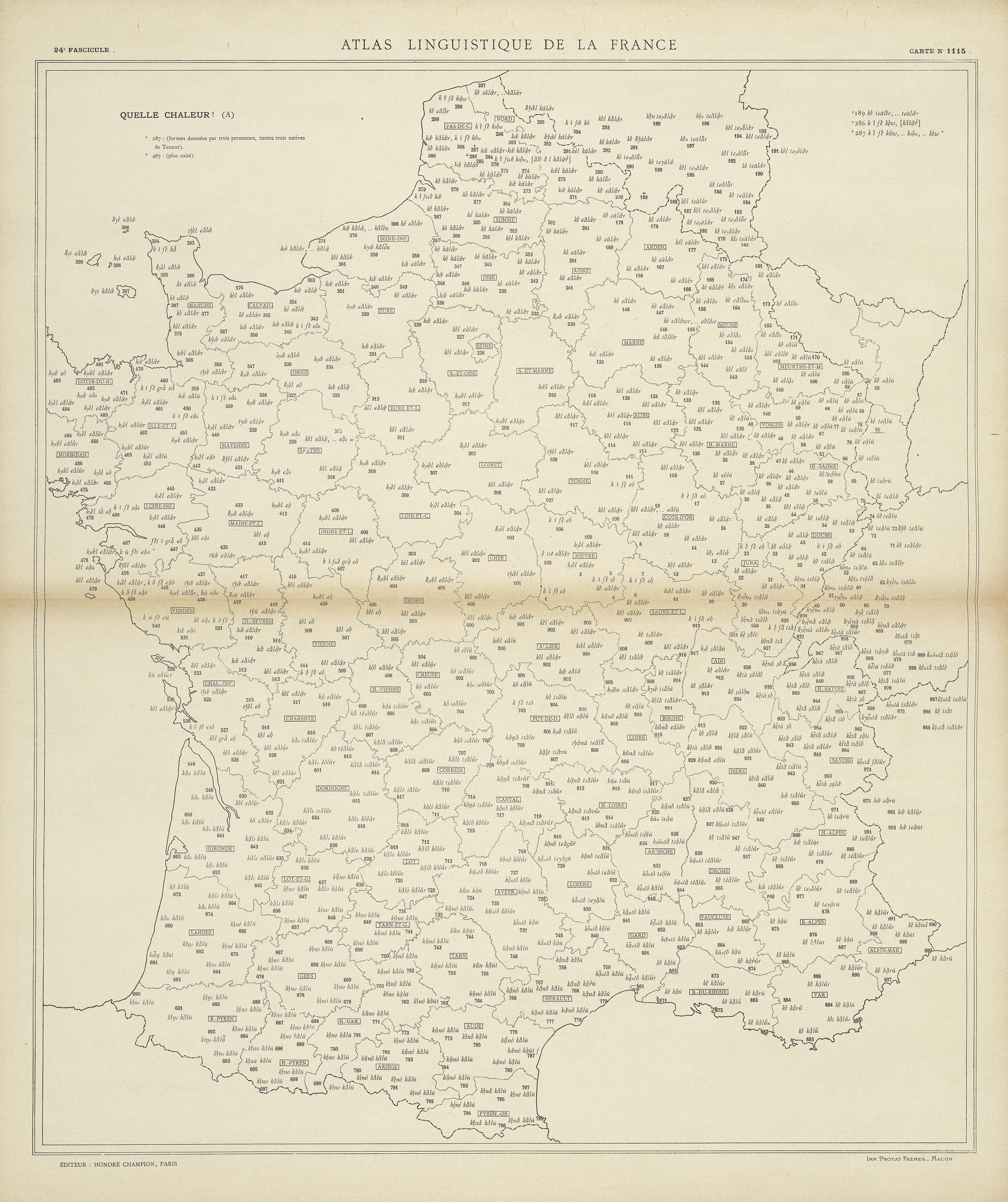 carte alf 1115 du segment Quelle chaleur!