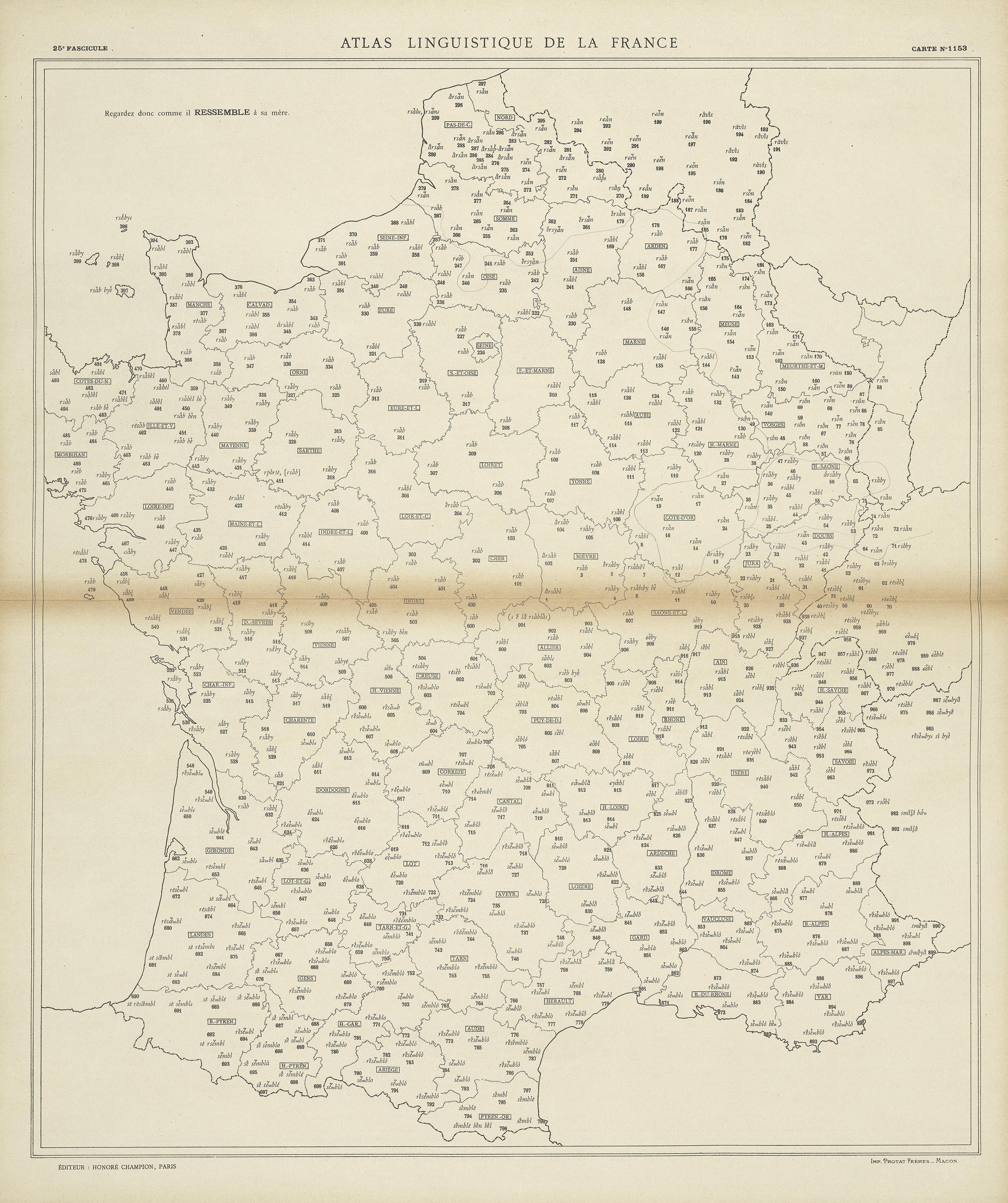 carte alf 1153 du segment ressemble