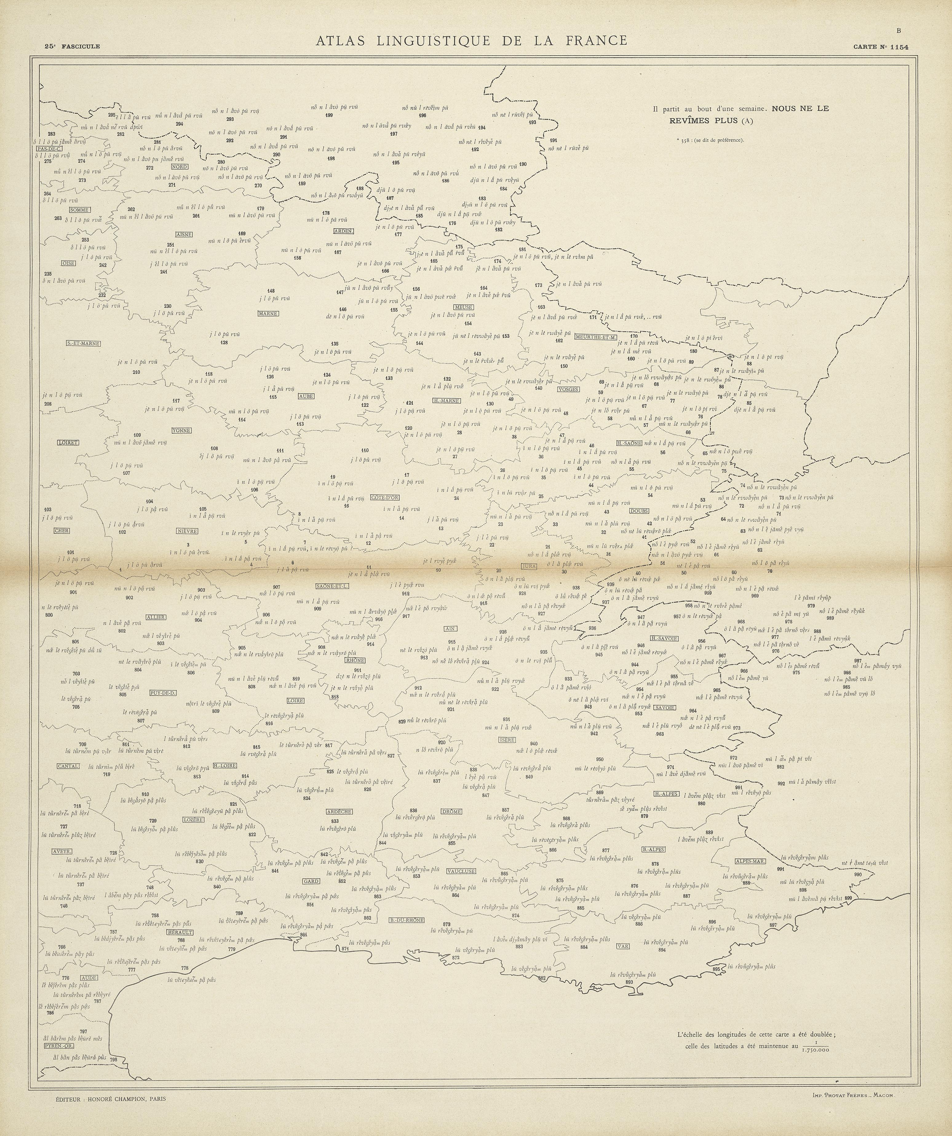 carte alf 1154B du segment Nous ne le revîmes plus.
