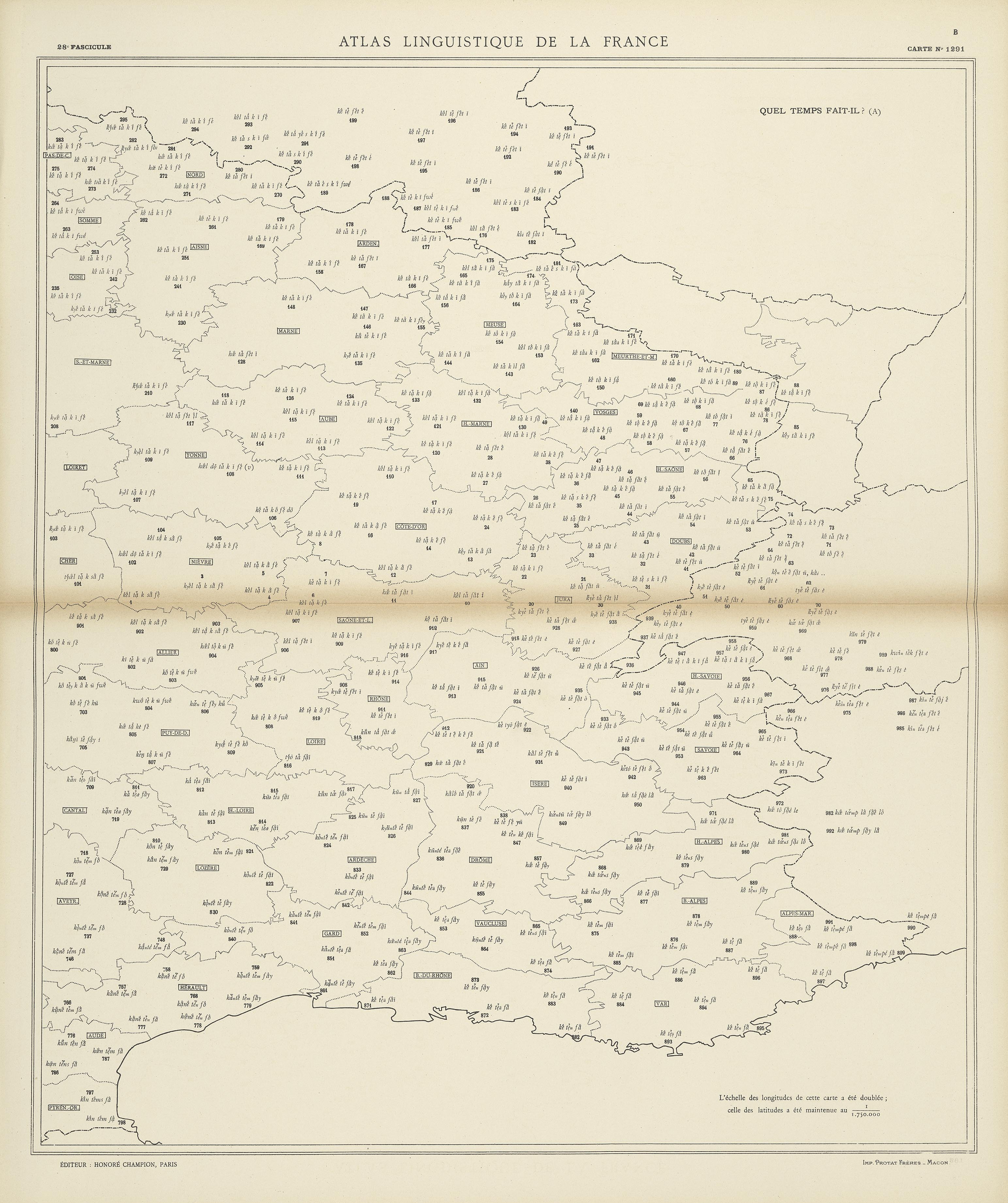carte alf 1291B du segment Quel temps fait-il?
