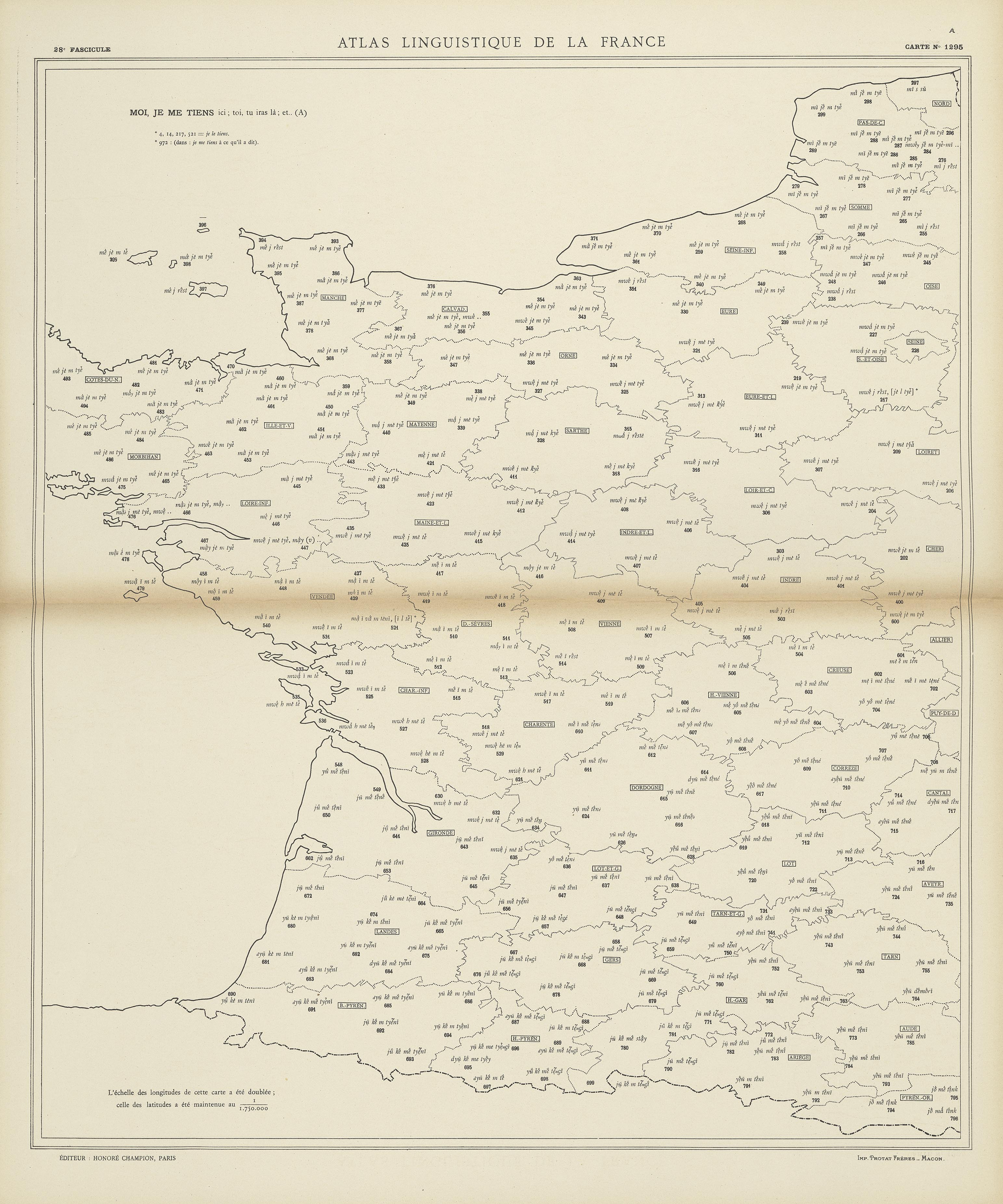 carte alf 1295 du segment Moi je me tiens
