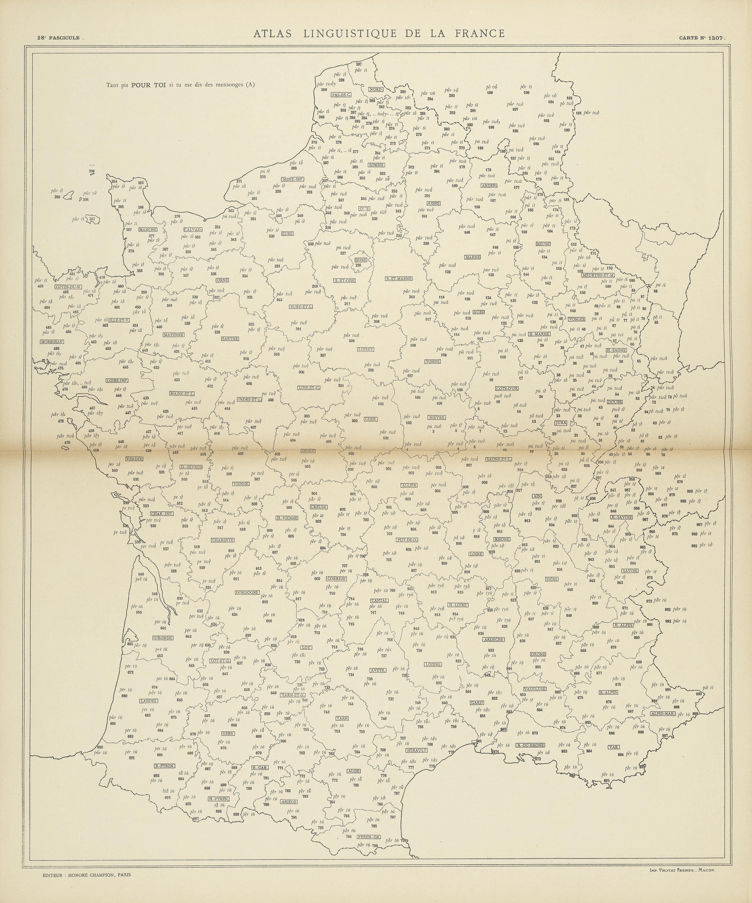 carte alf 1307 du segment pour toi