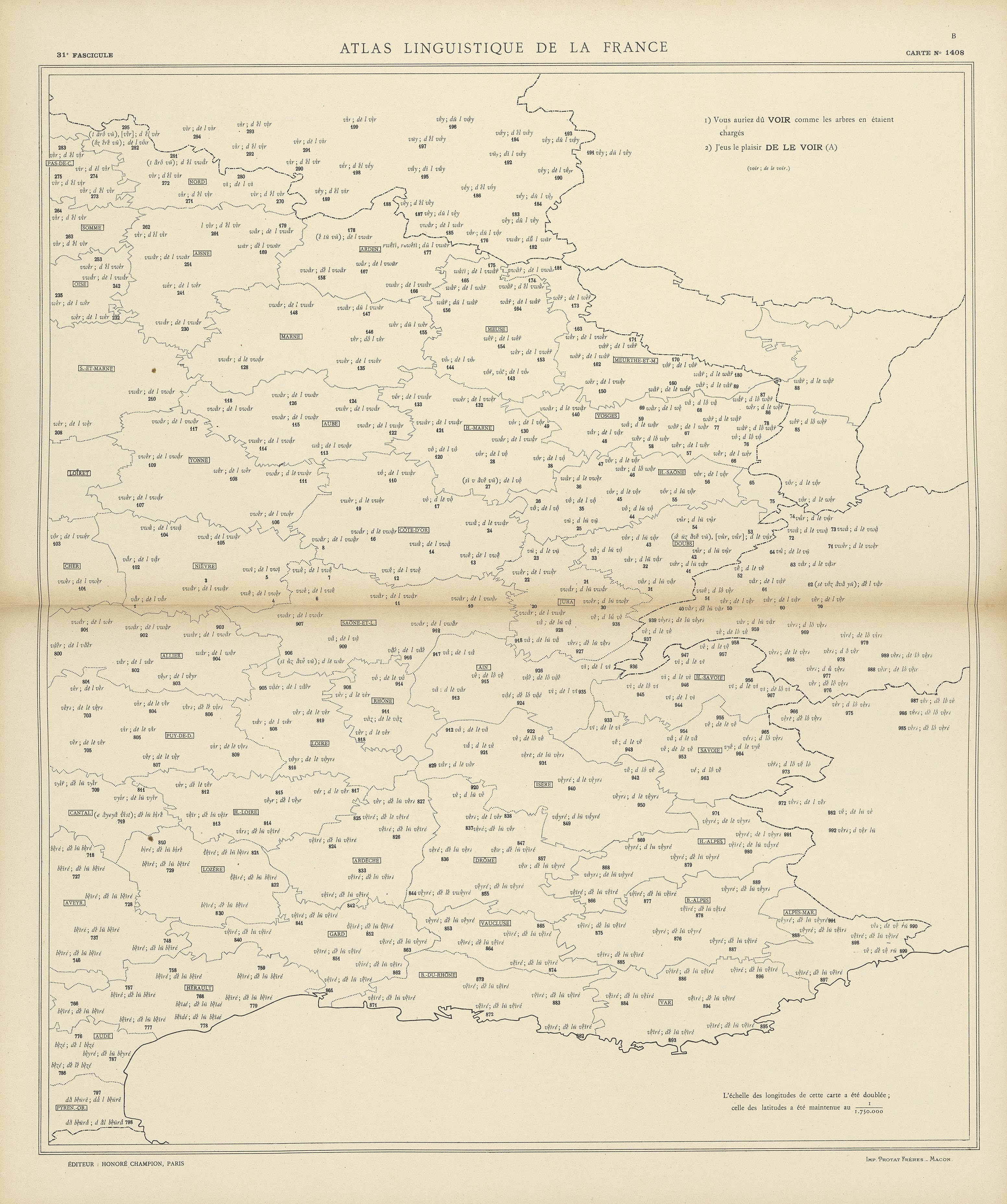 carte alf 1408B du segment de le voir.