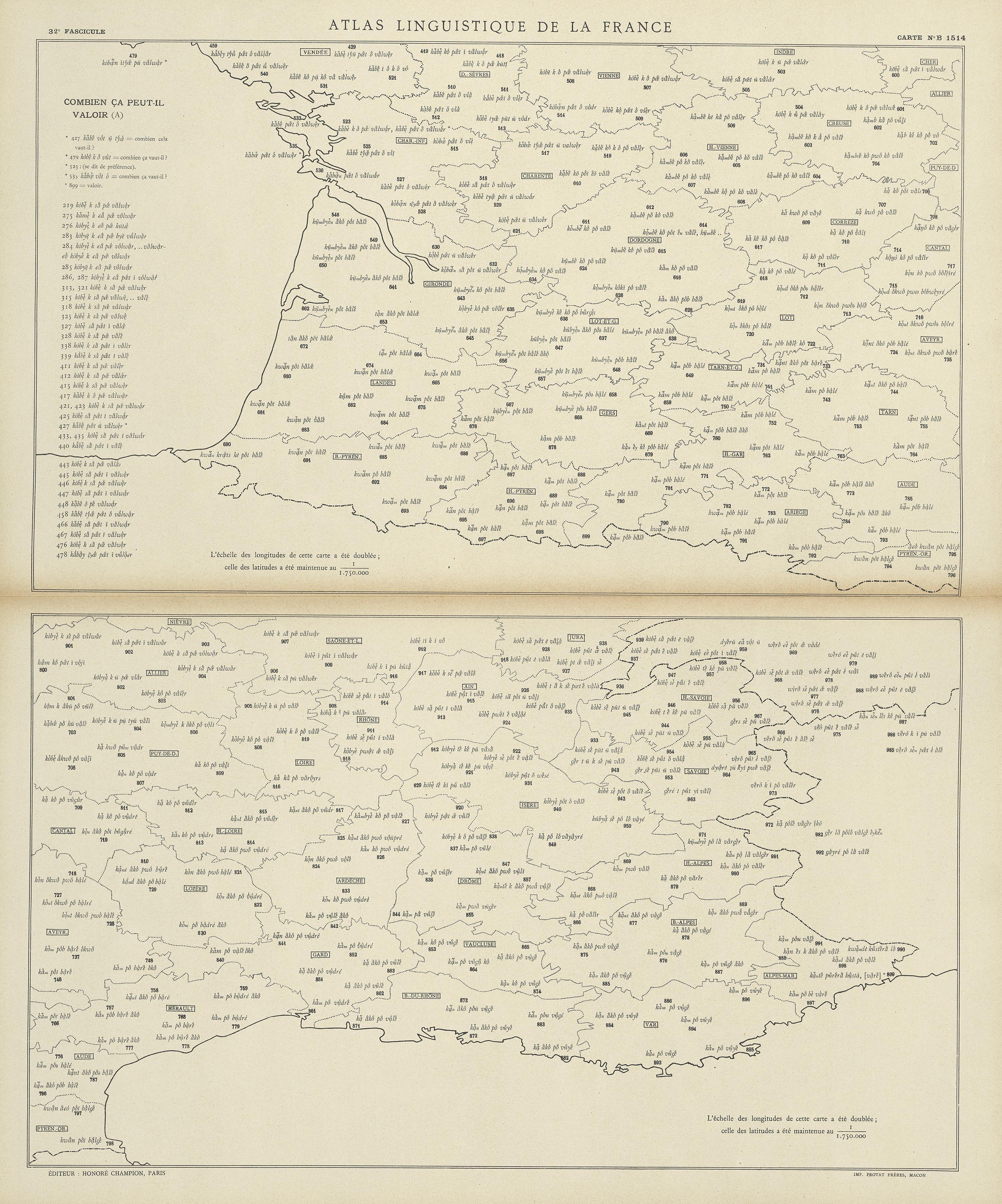 carte alf 1514 du segment Combien ça peut-il valoir?