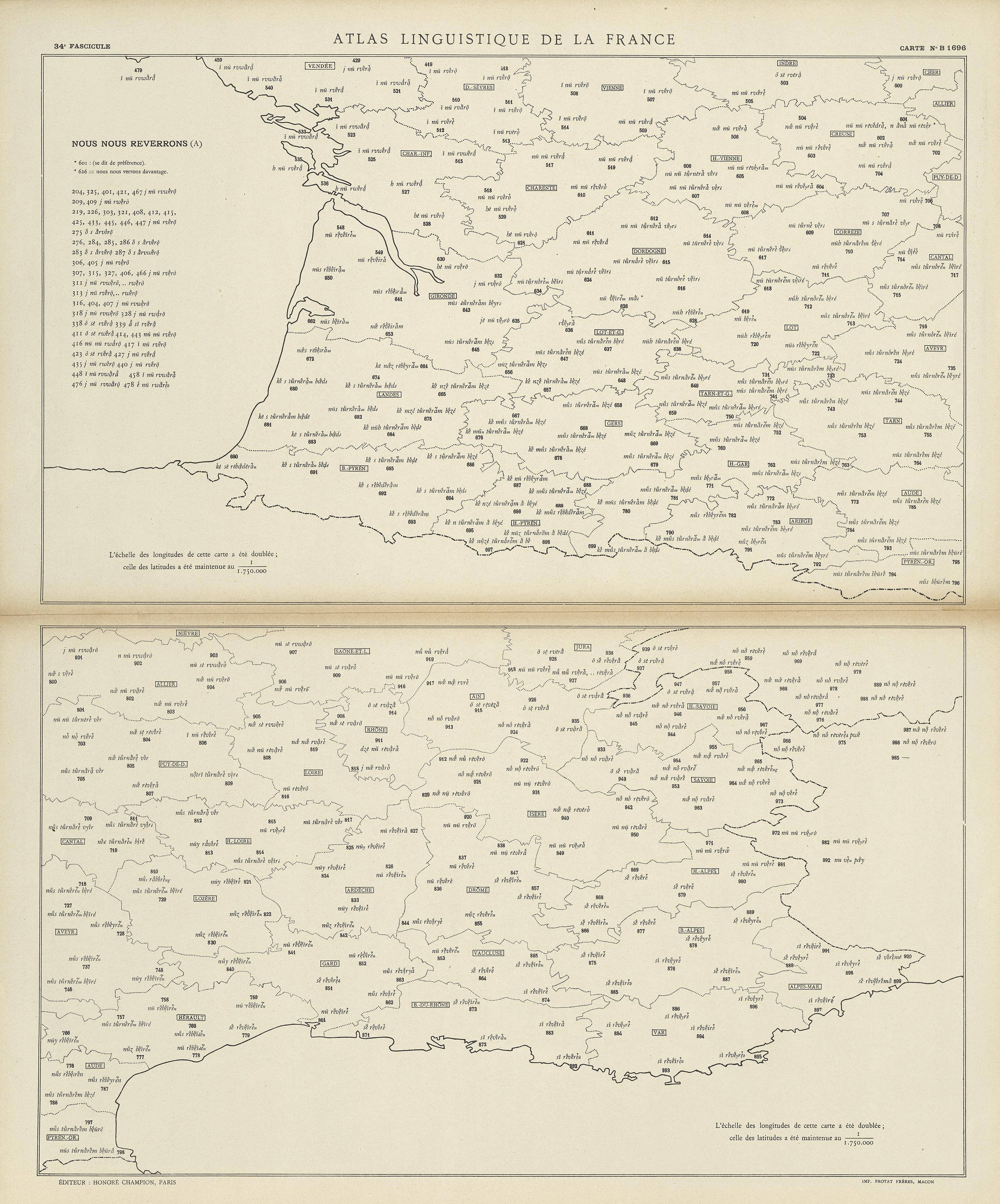 carte alf 1696 du segment Nous nous reverrons.