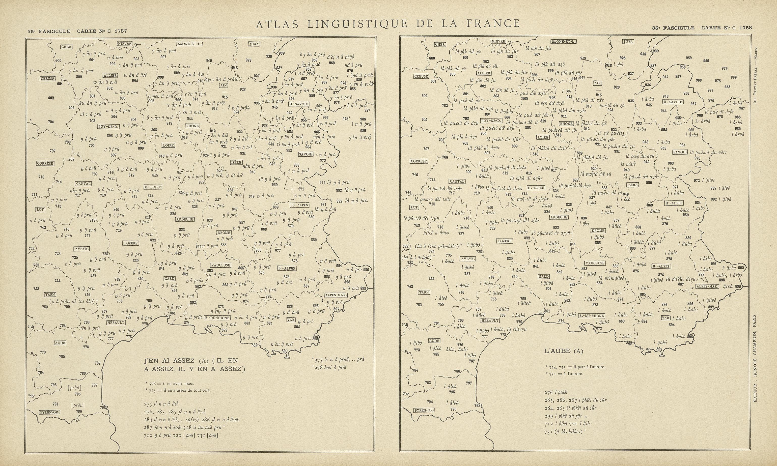 carte alf 1757 du segment J'en ai assez!