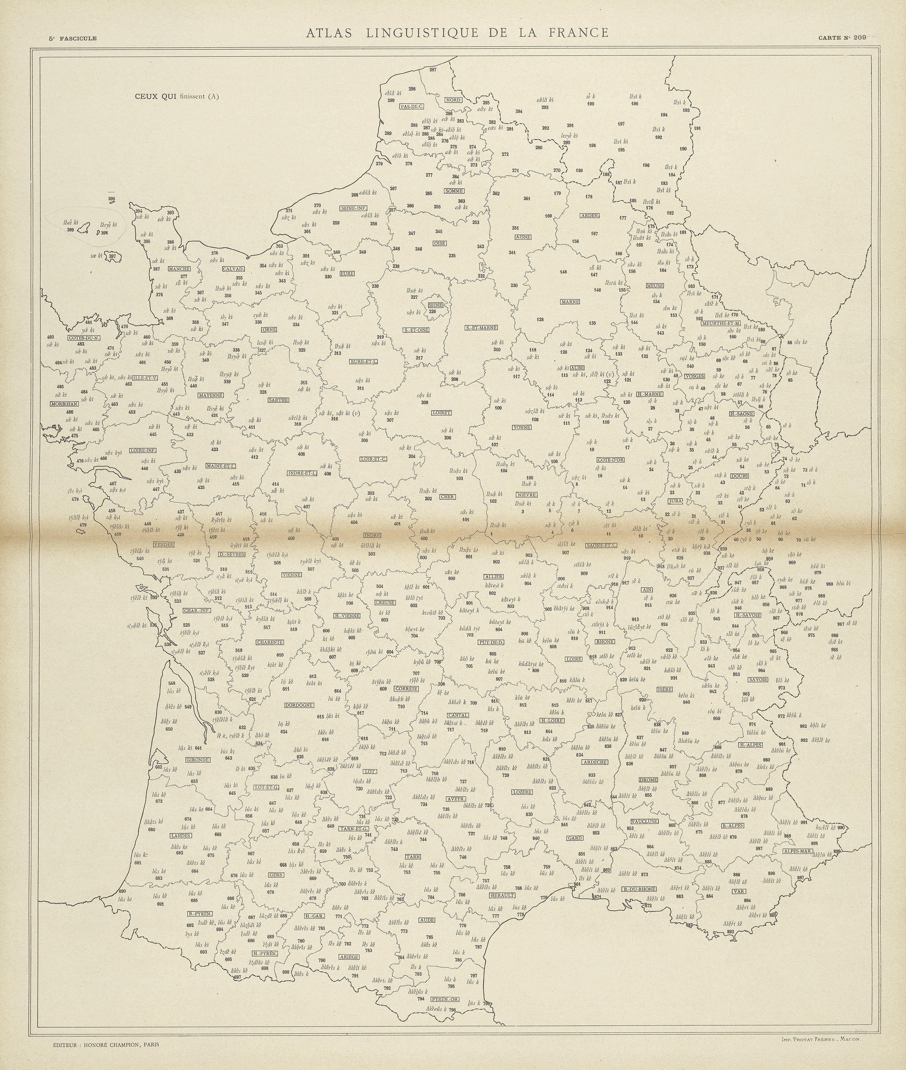 carte alf 209 du segment Ceux qui