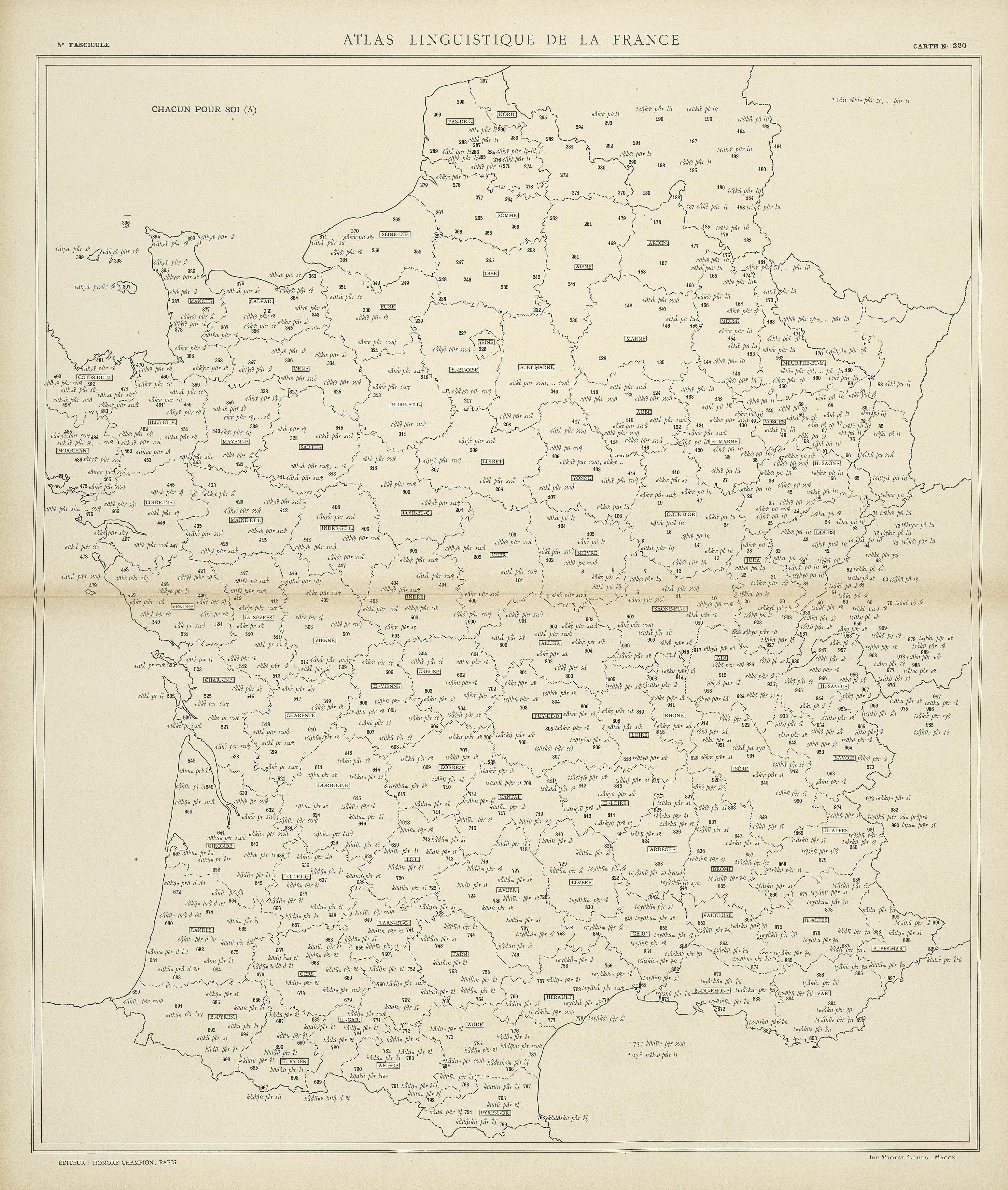 carte alf 220 du segment Chacun pour soi.