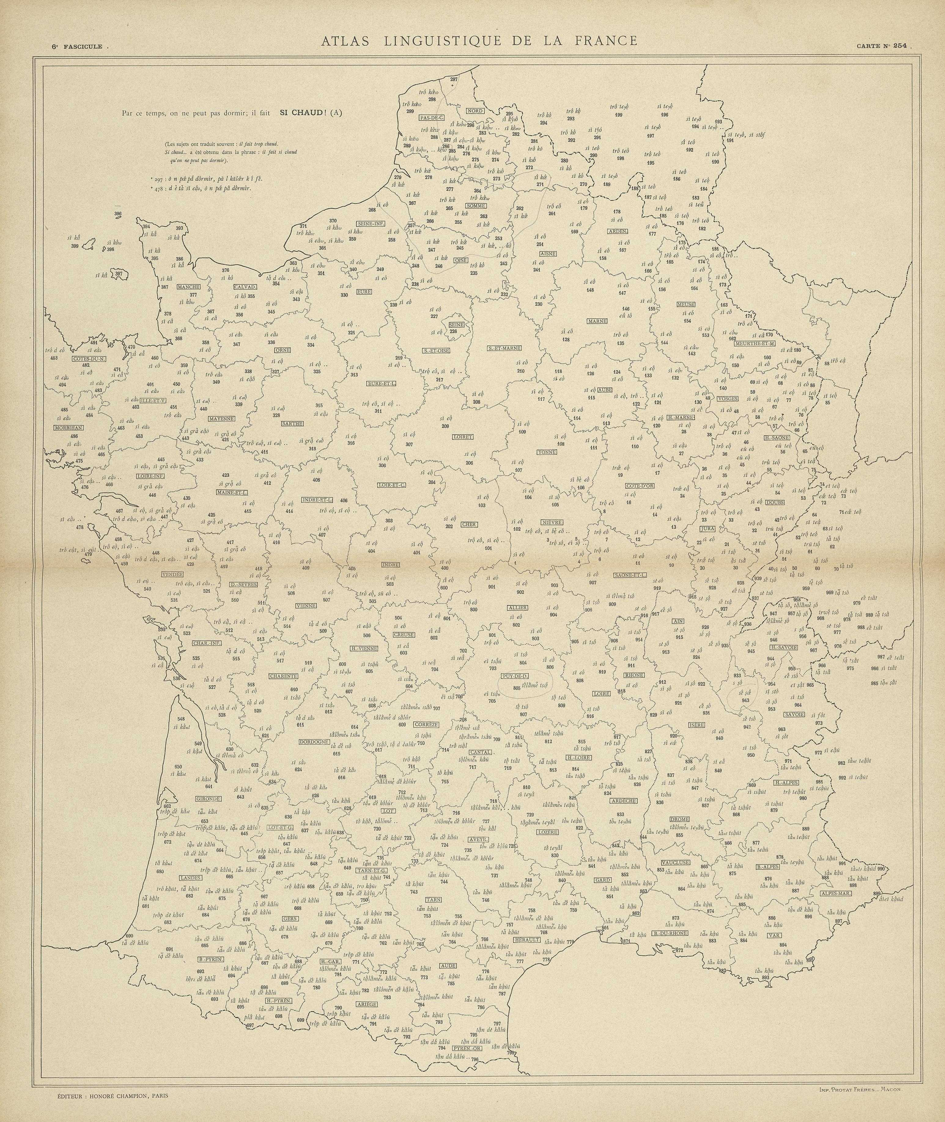 carte alf 254 du segment si chaud!