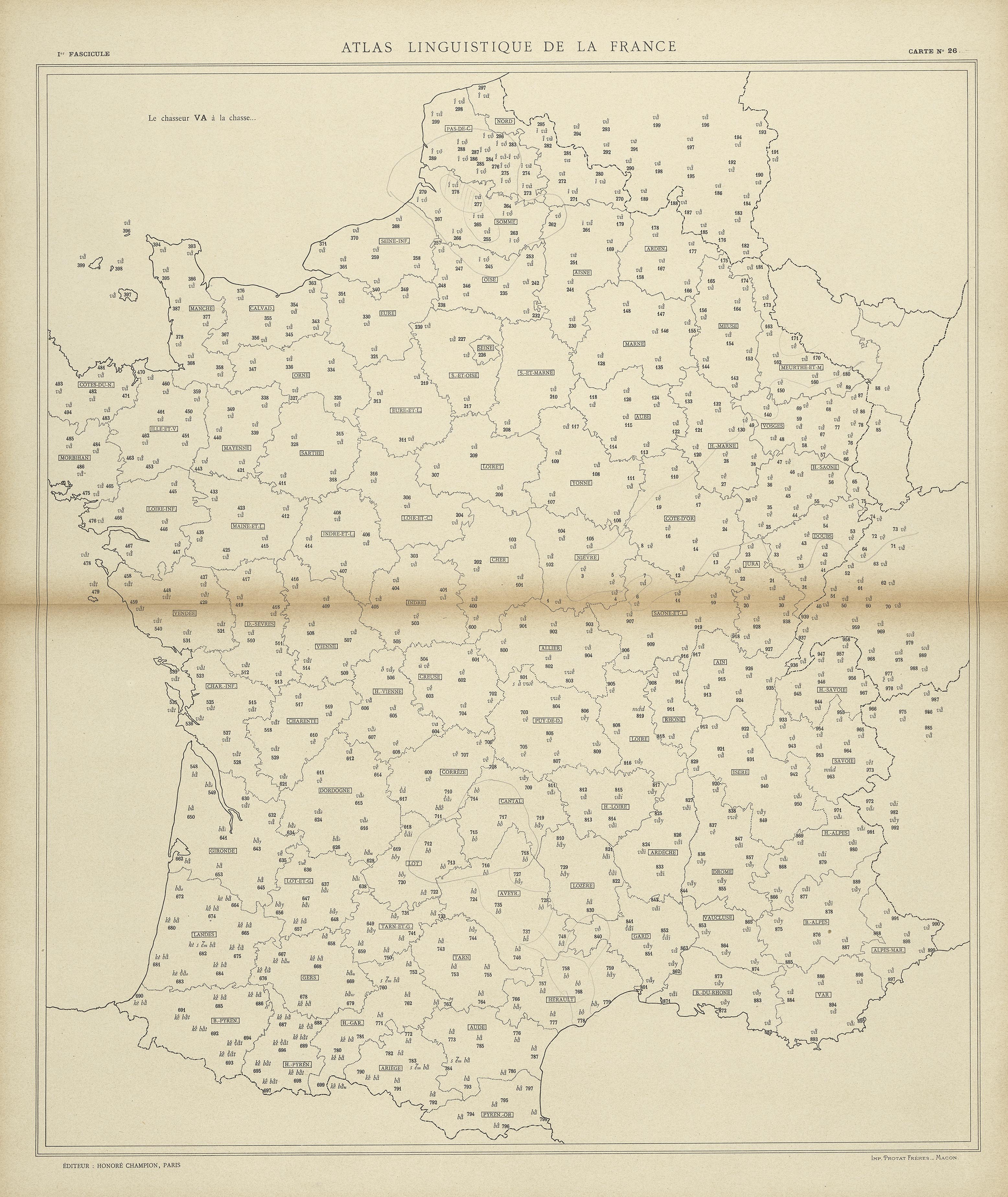 carte alf 26 du segment va