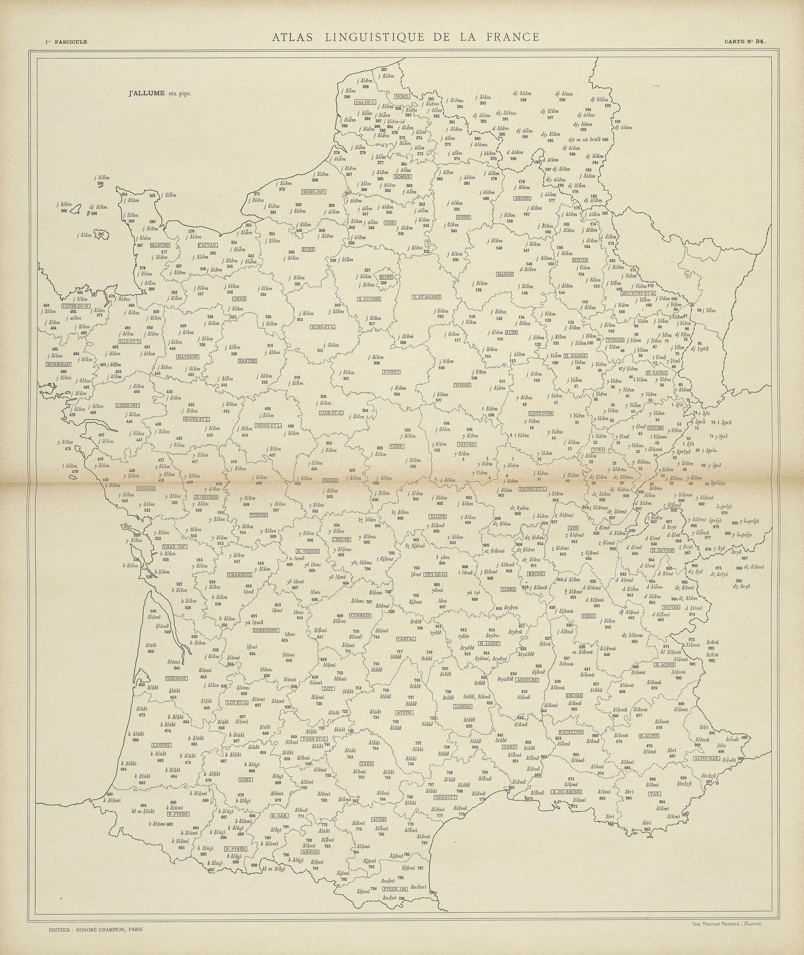 carte alf 34 du segment J'allume