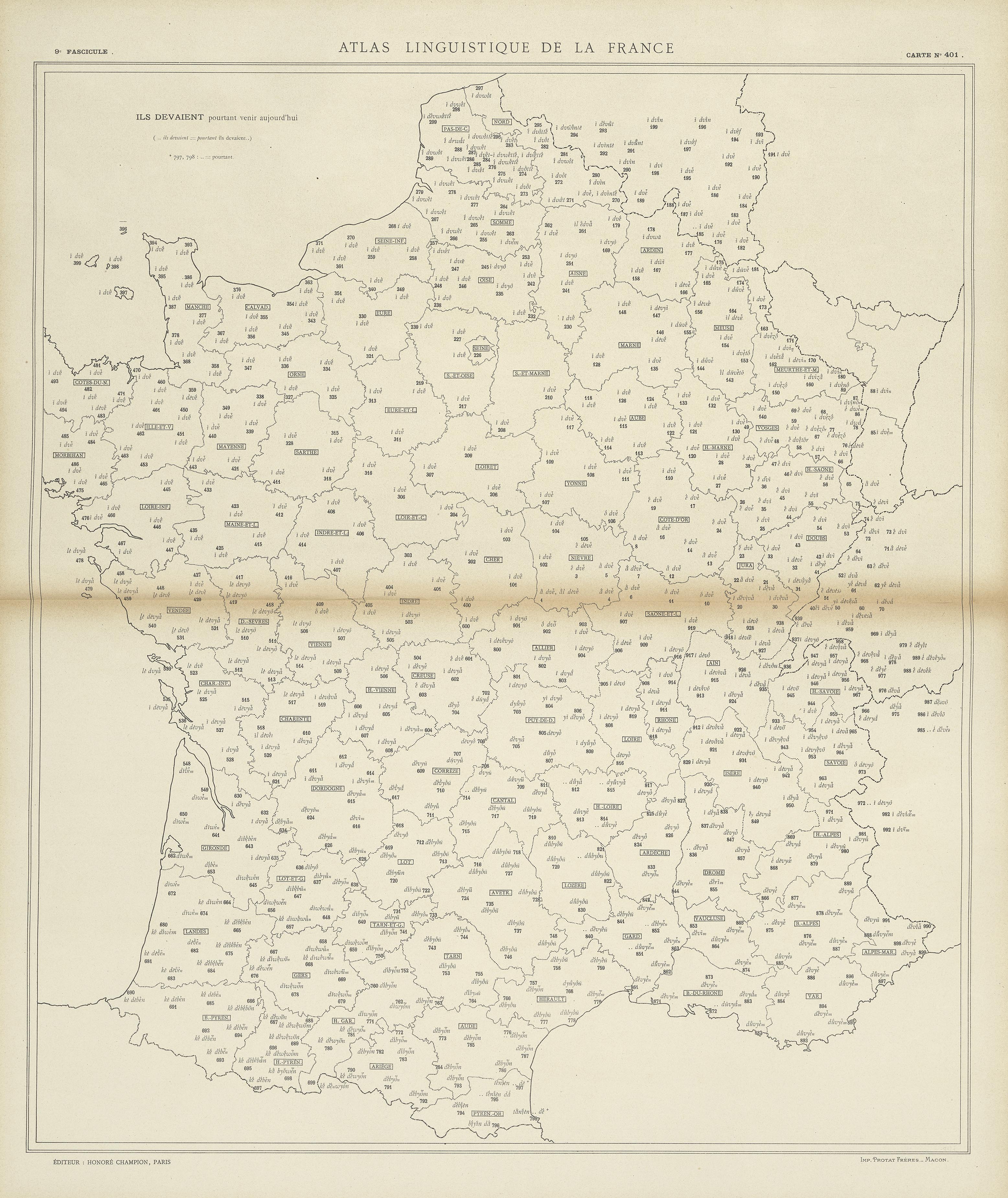 carte alf 401 du segment Ils devaient