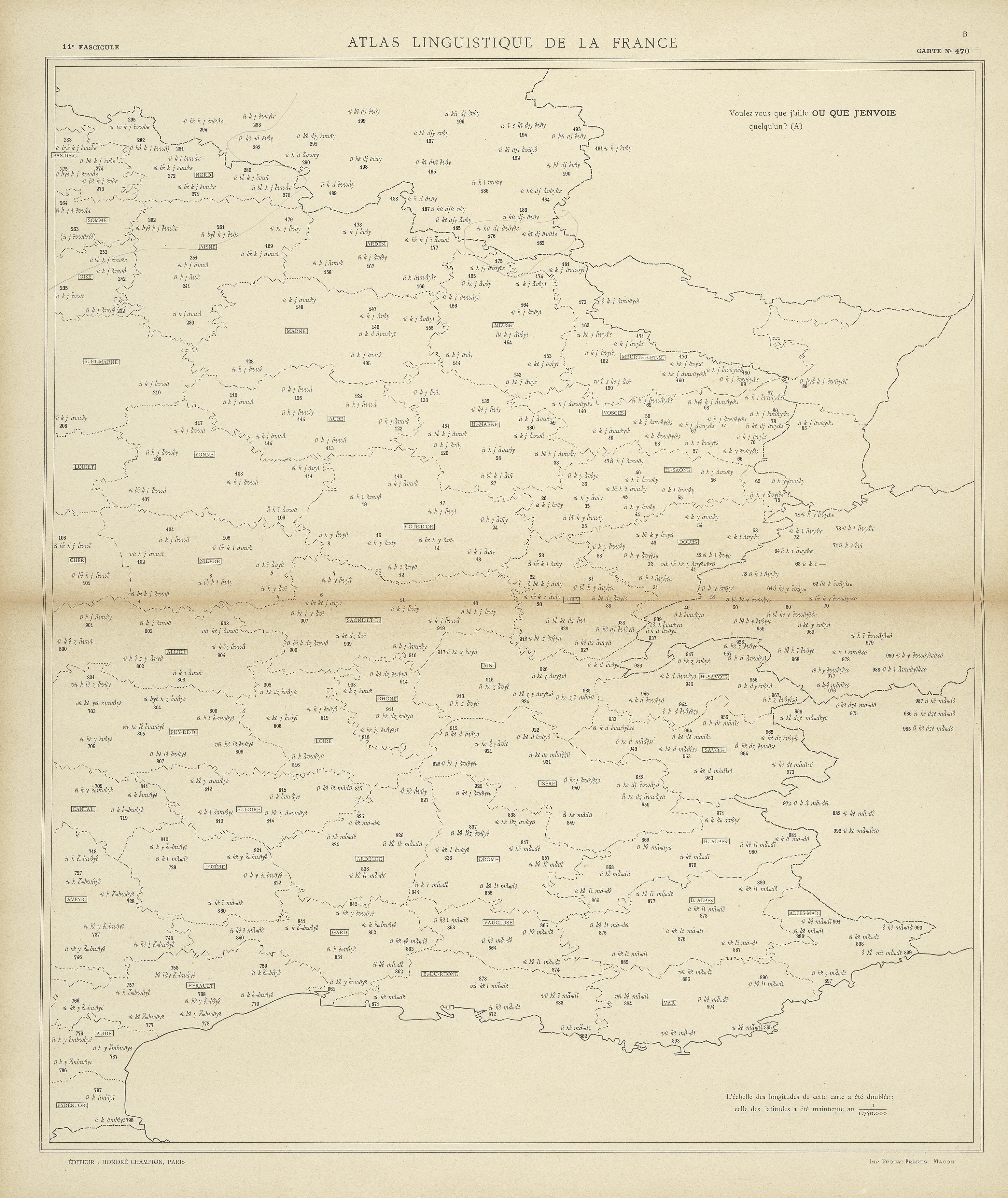 carte alf 470B du segment ou que j'envoie