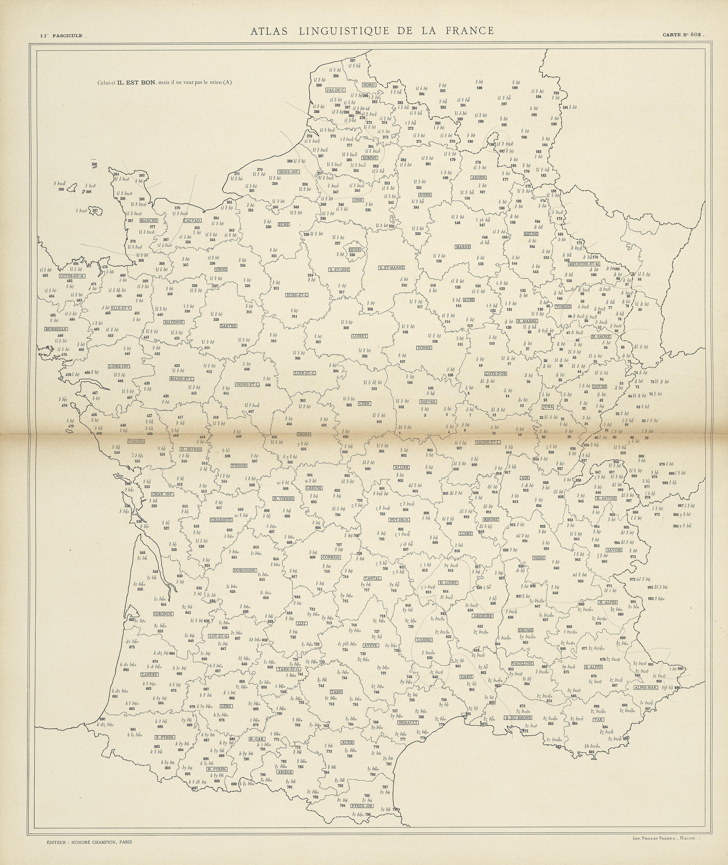 carte alf 502 du segment il est bon,