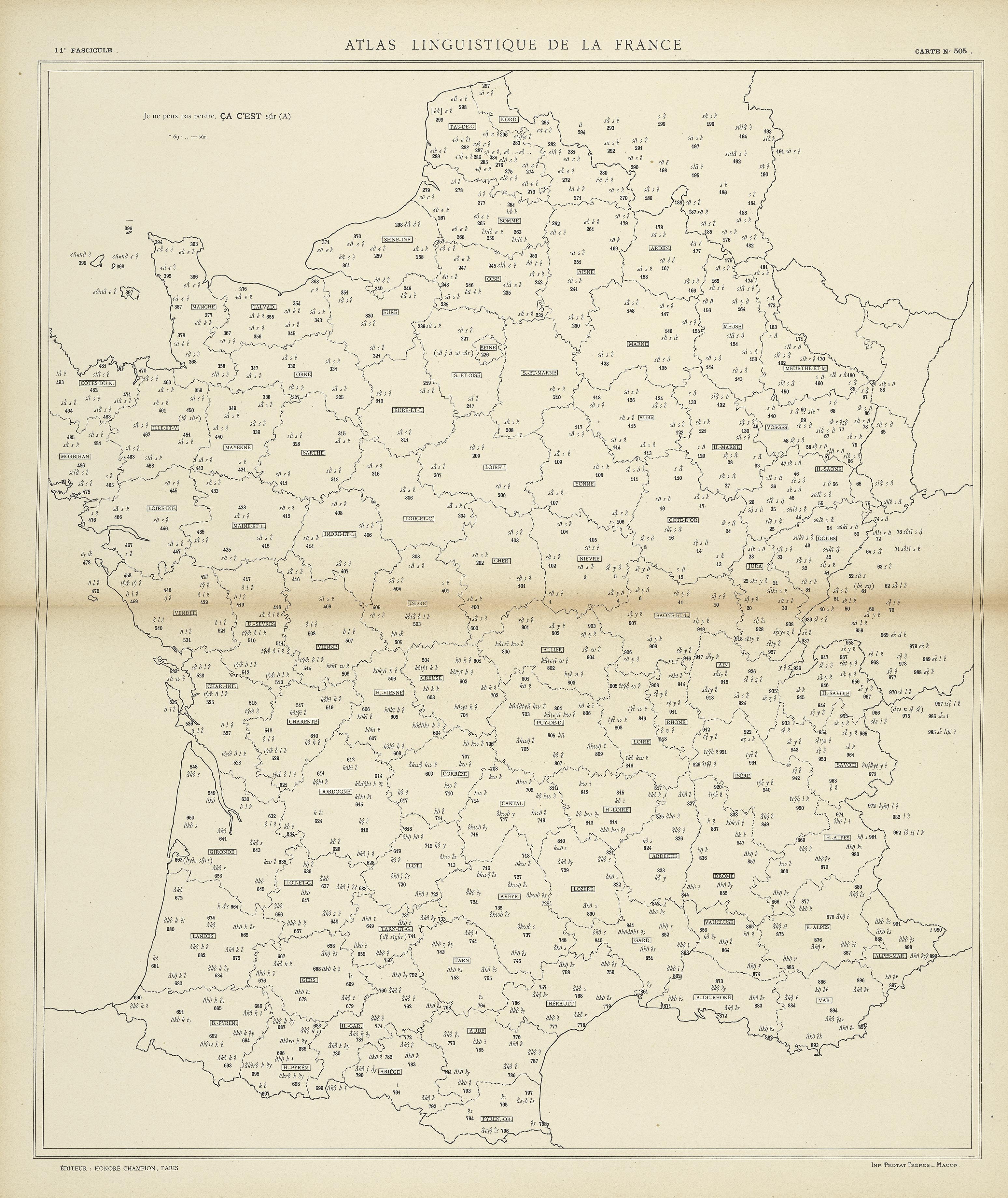 carte alf 505 du segment ça c'est