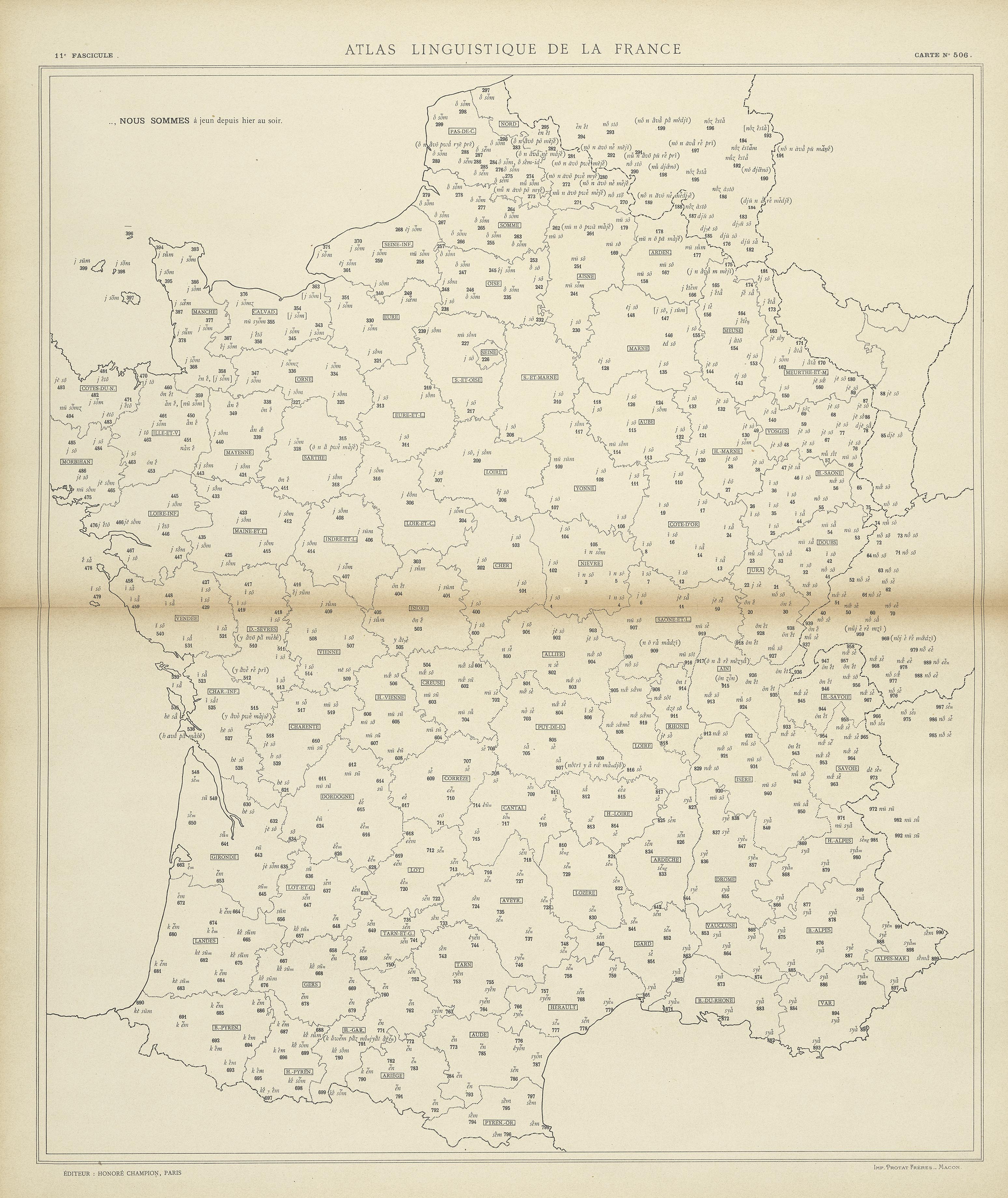 carte alf 506 du segment nous sommes