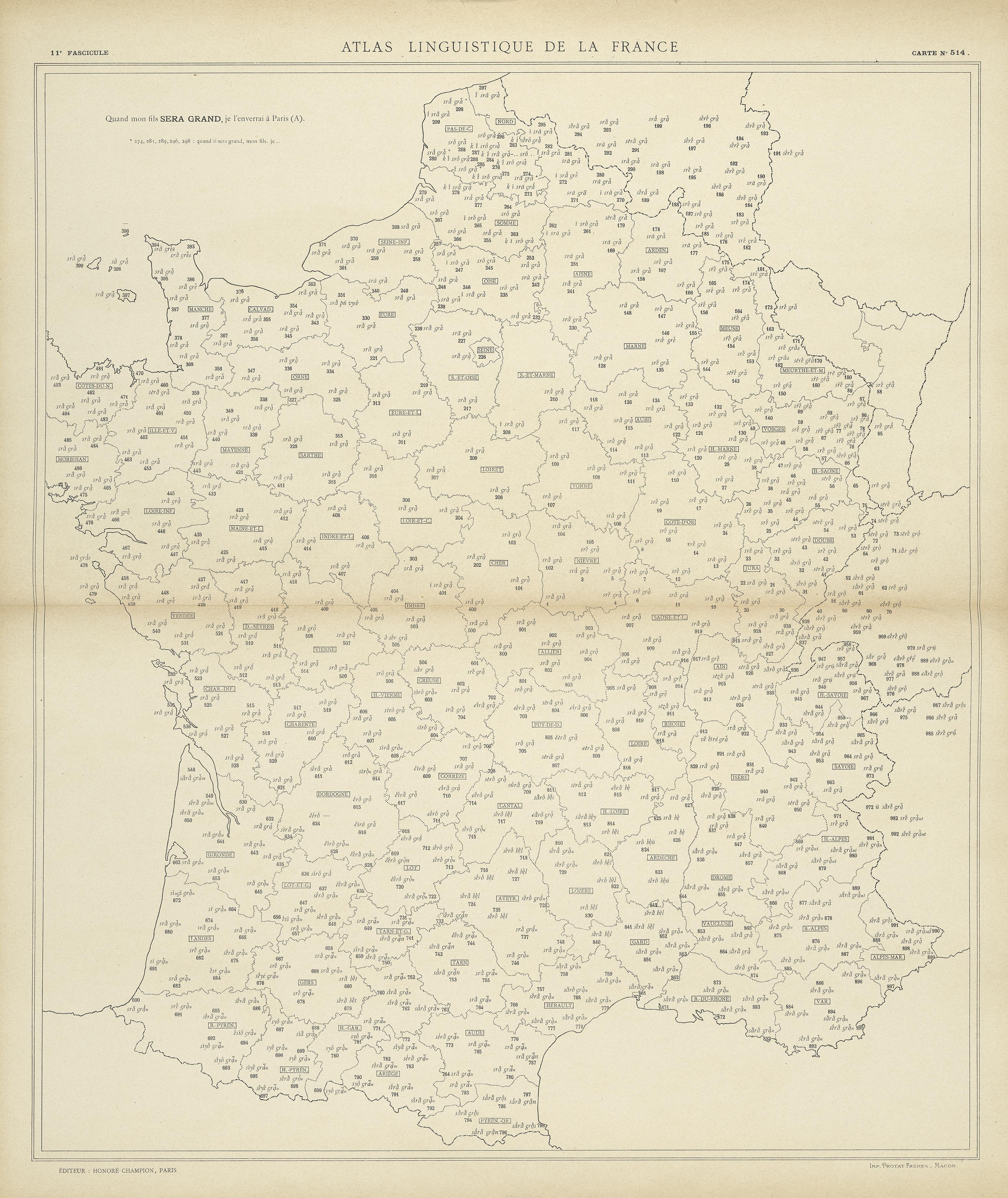 carte alf 514 du segment sera grand,
