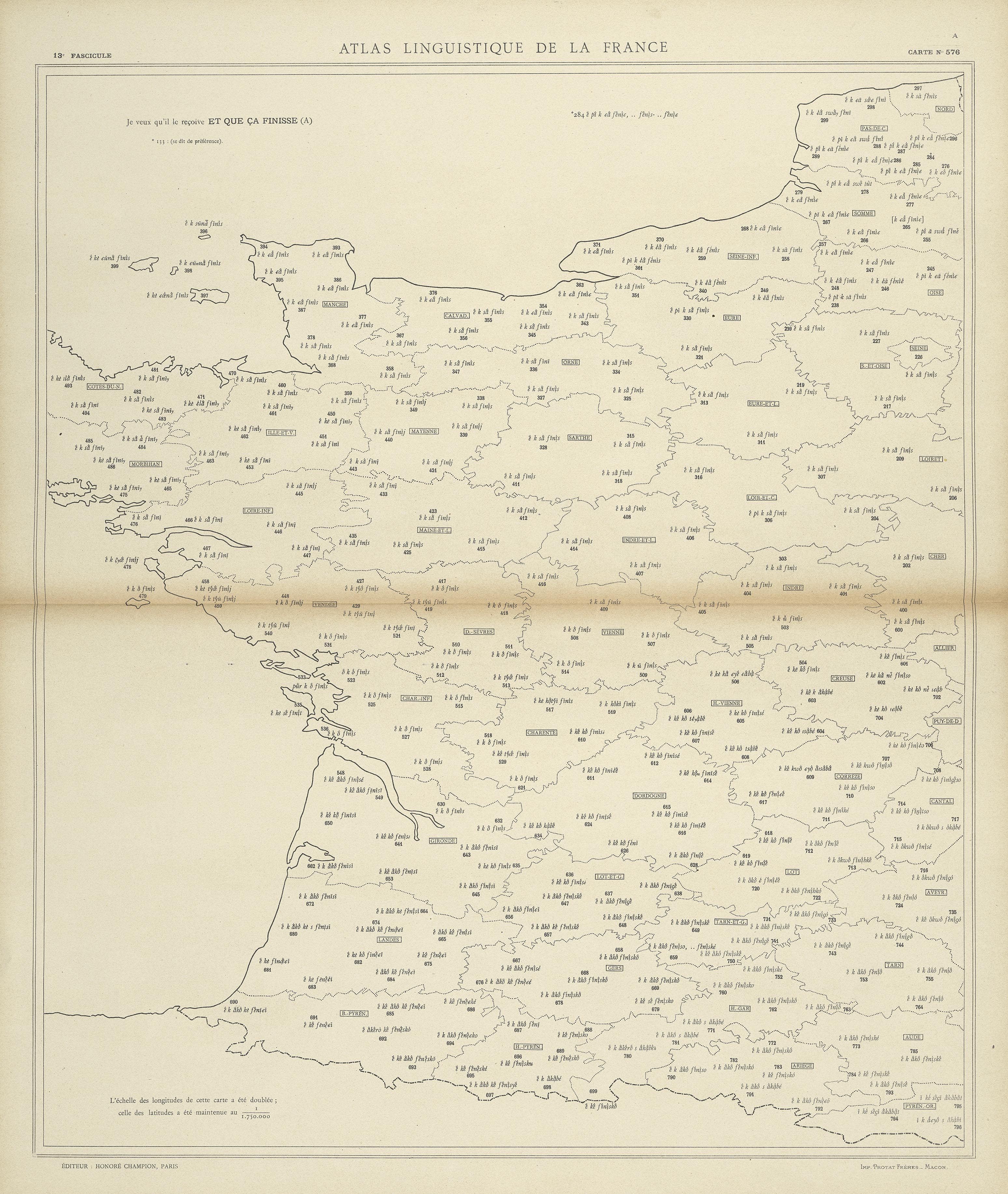 carte alf 576 du segment et que ça finisse.