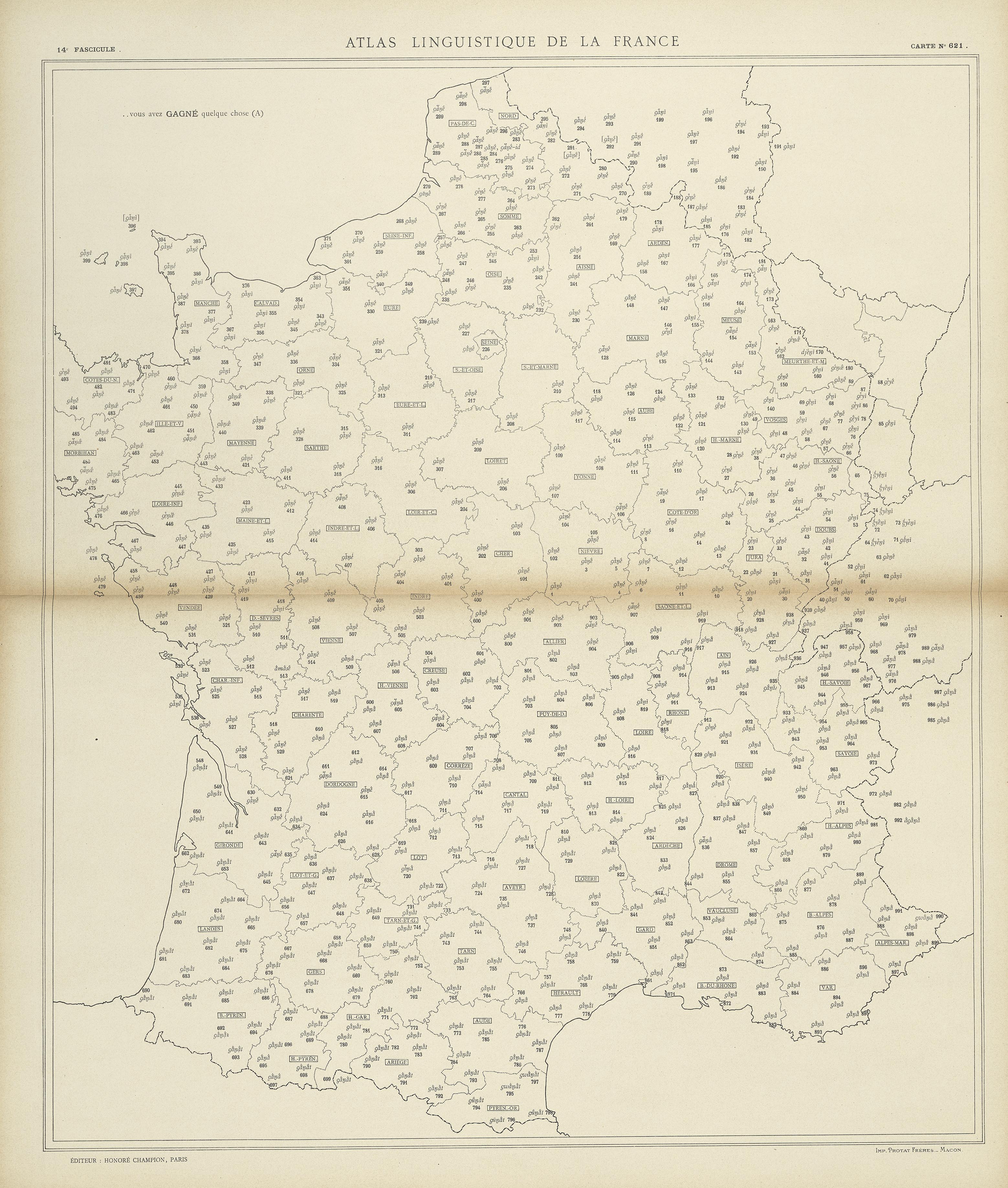 carte alf 621 du segment gagné