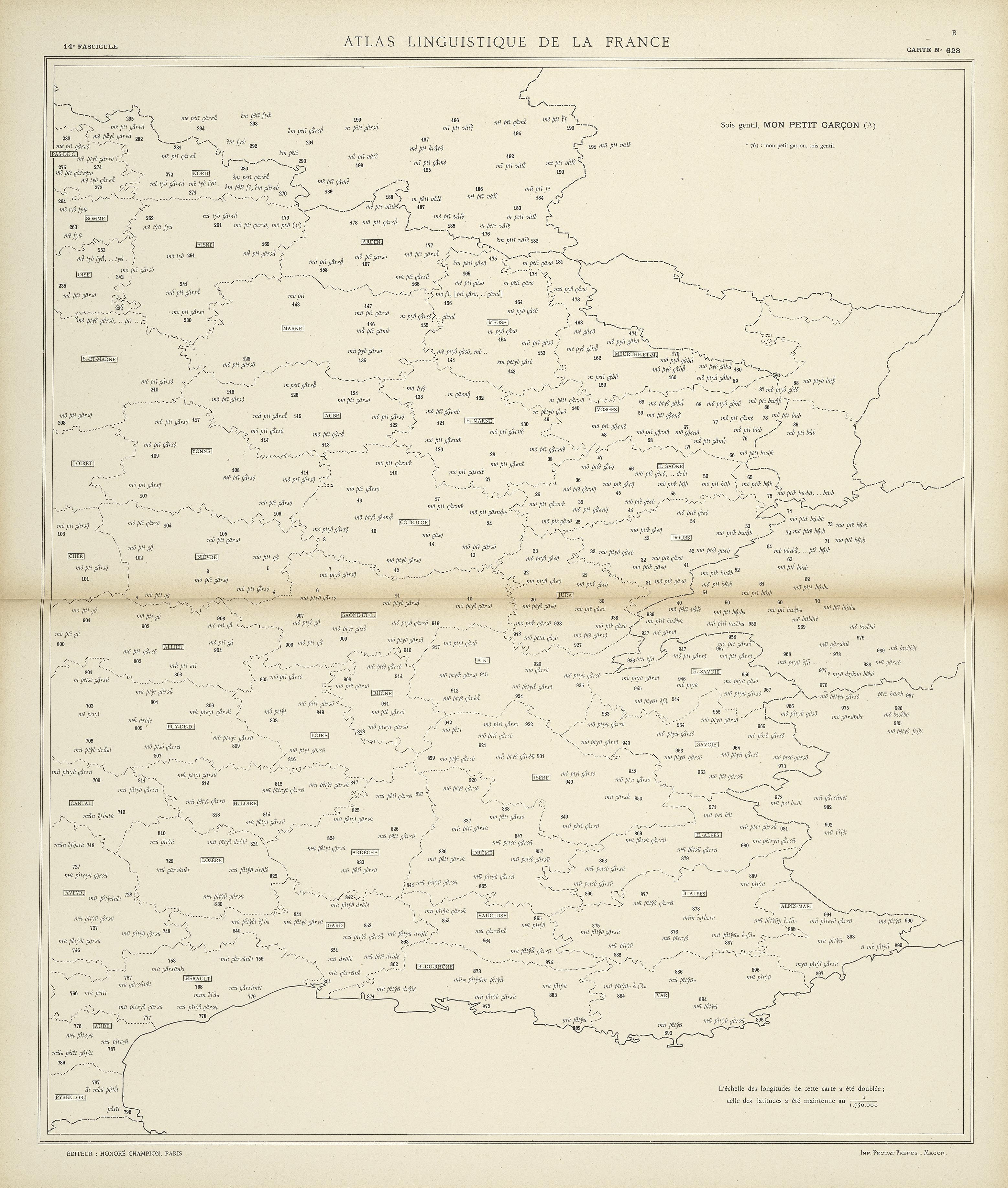 carte alf 623B du segment mon petit garçon.