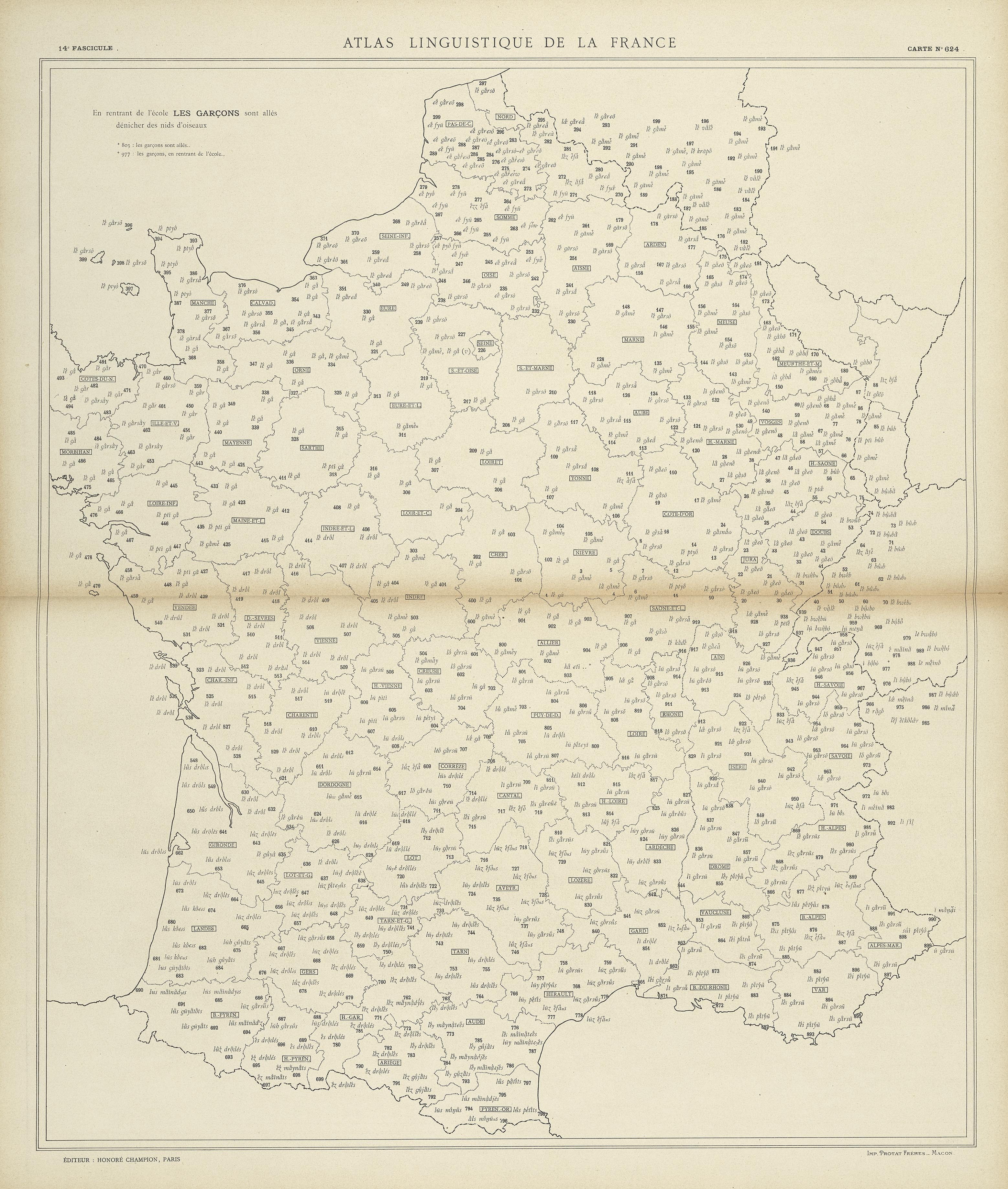 carte alf 624 du segment les garçons