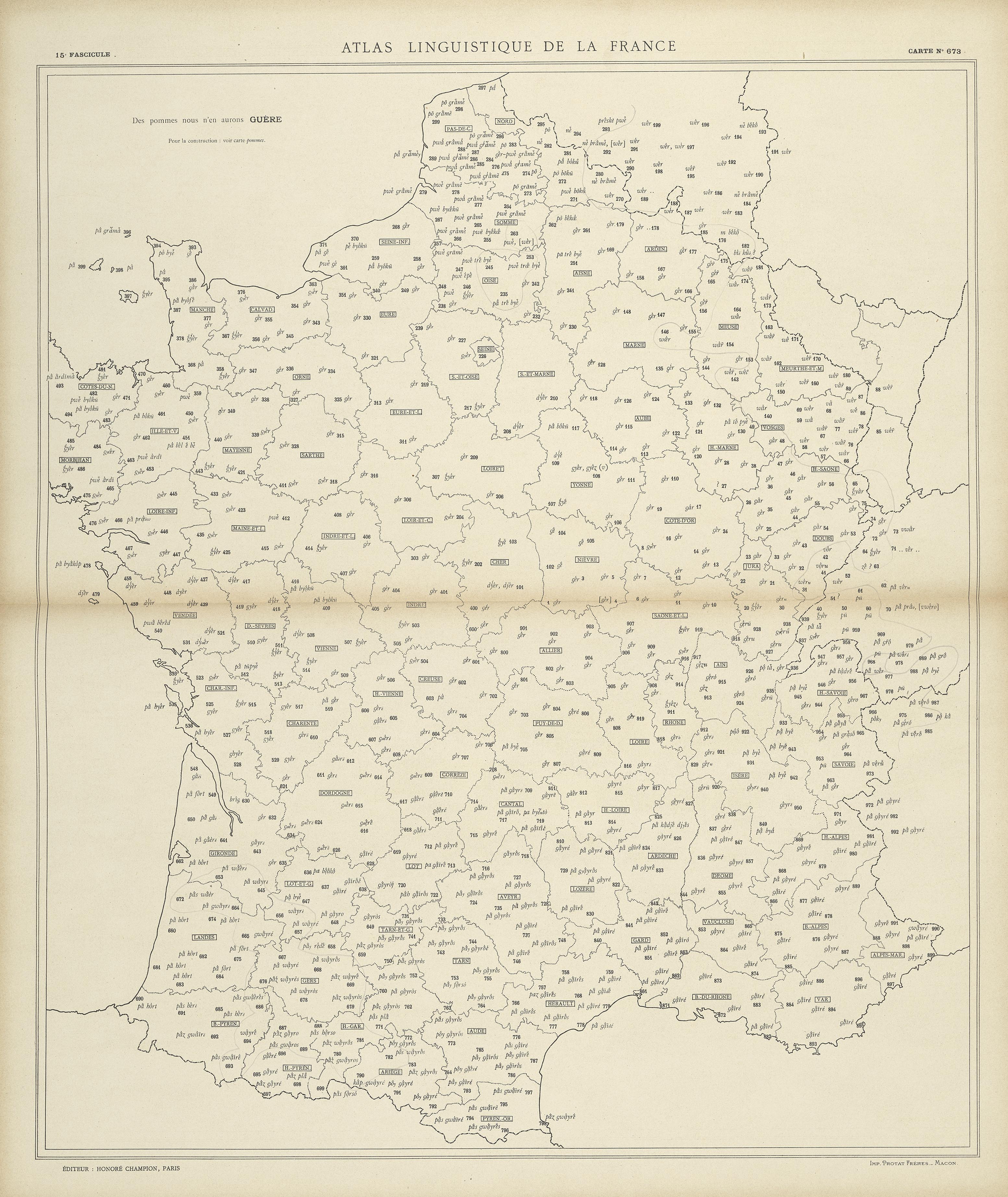 carte alf 673 du segment guère.