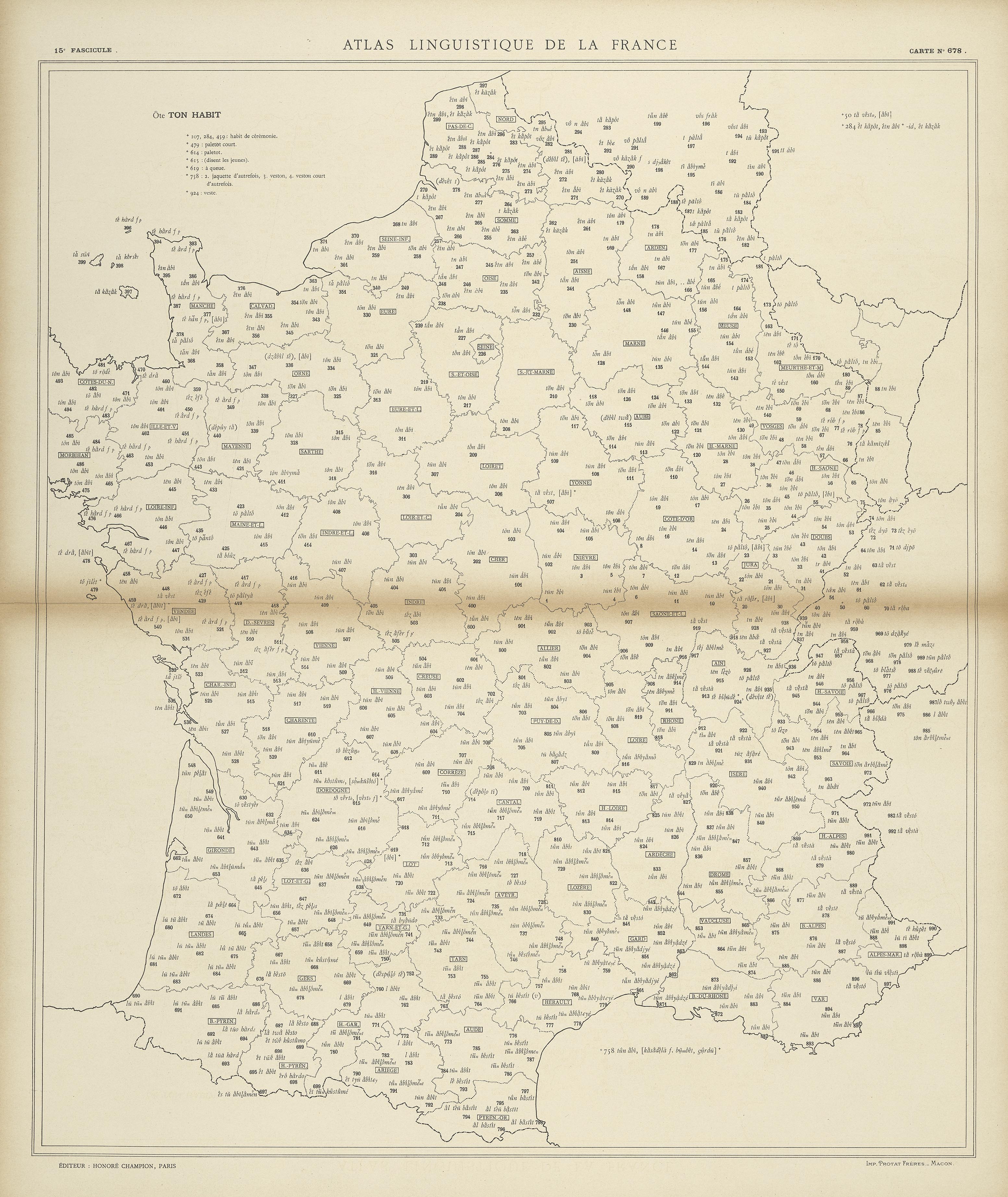 carte alf 678 du segment ton habit.