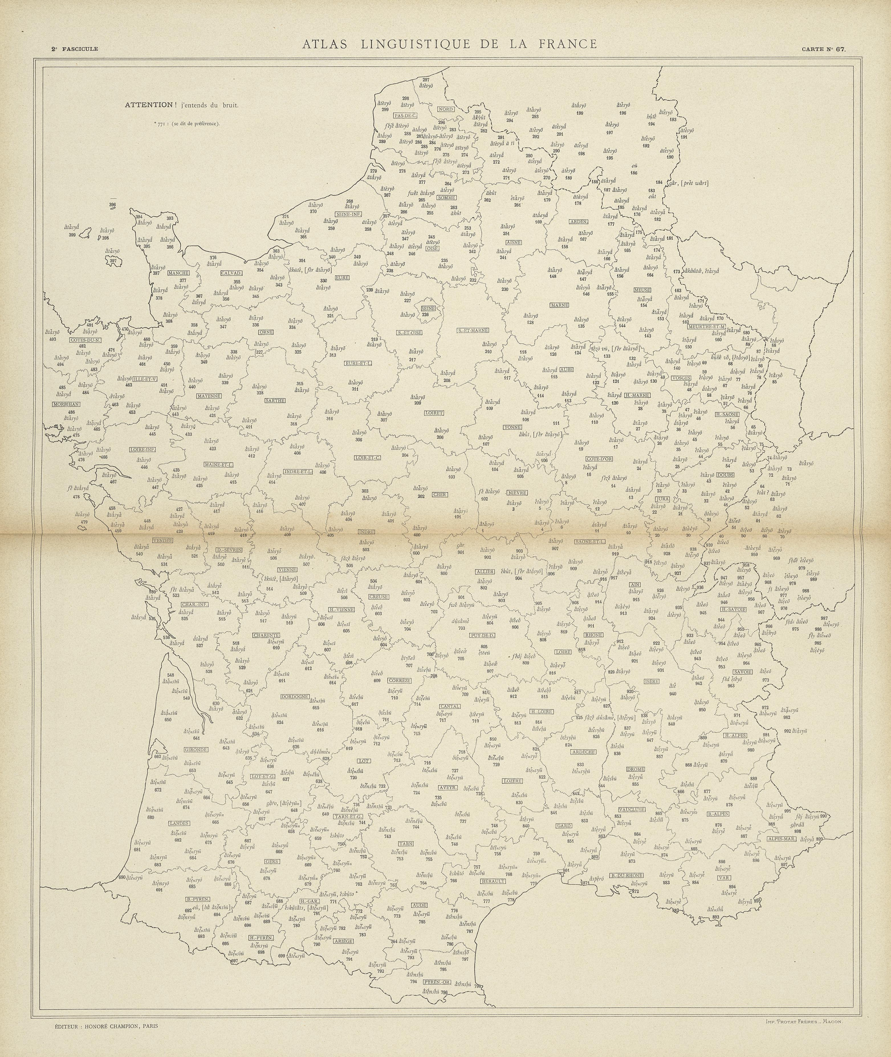 carte alf 67 du segment Attention!