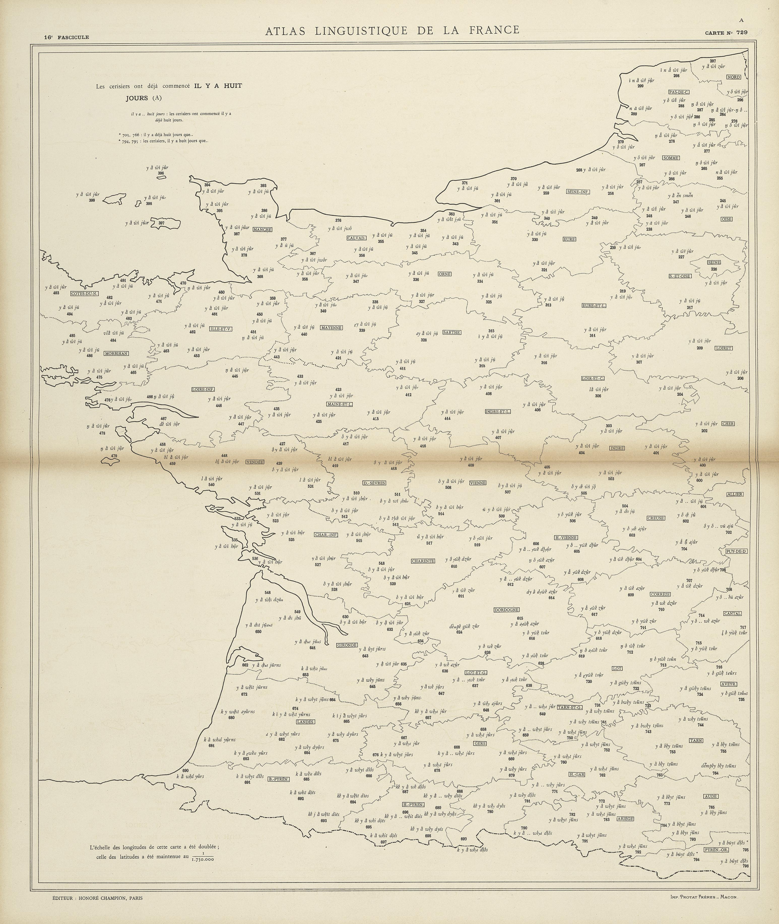 carte alf 729 du segment il y a huit jours.