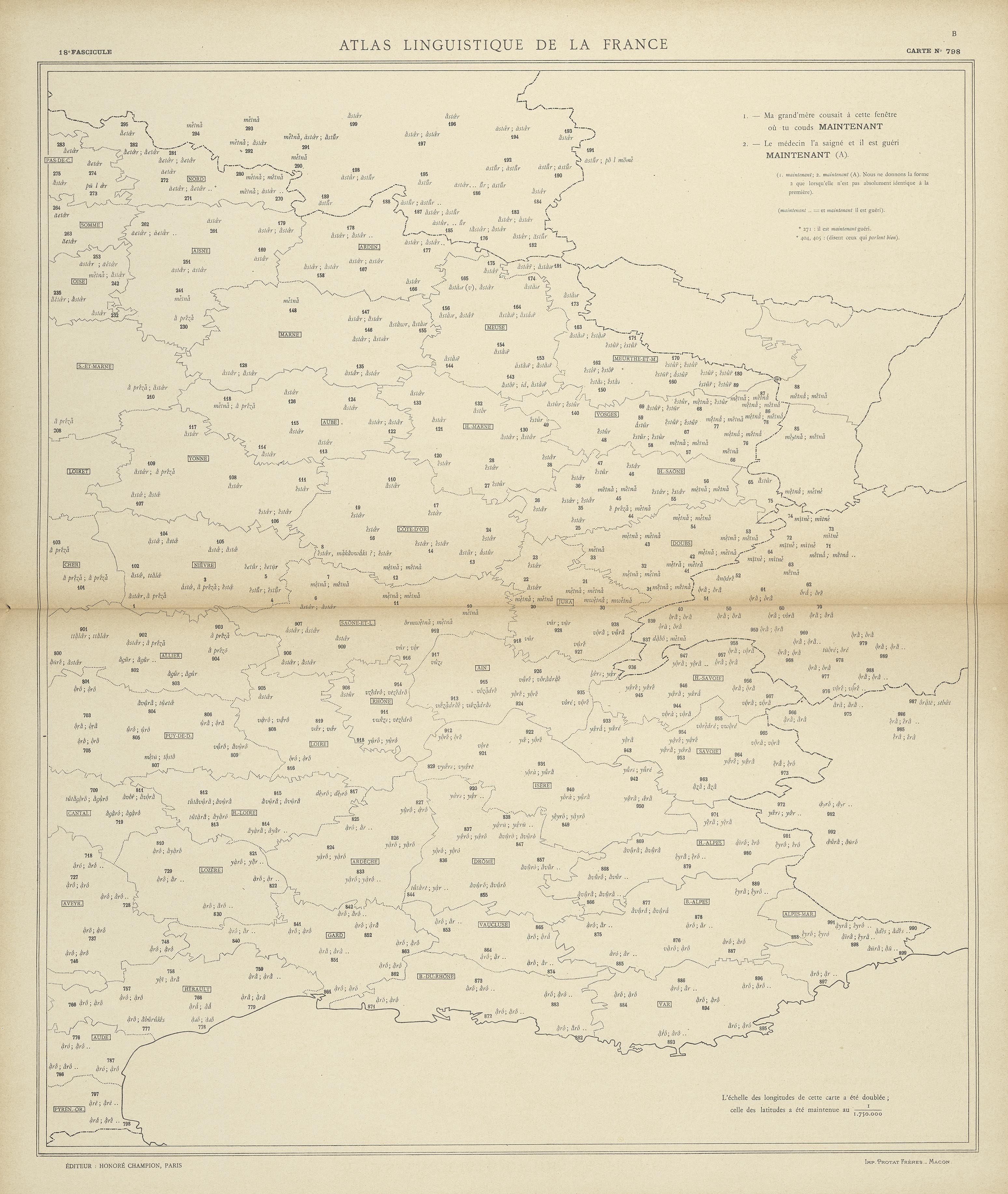 carte alf 798B du segment maintenant.