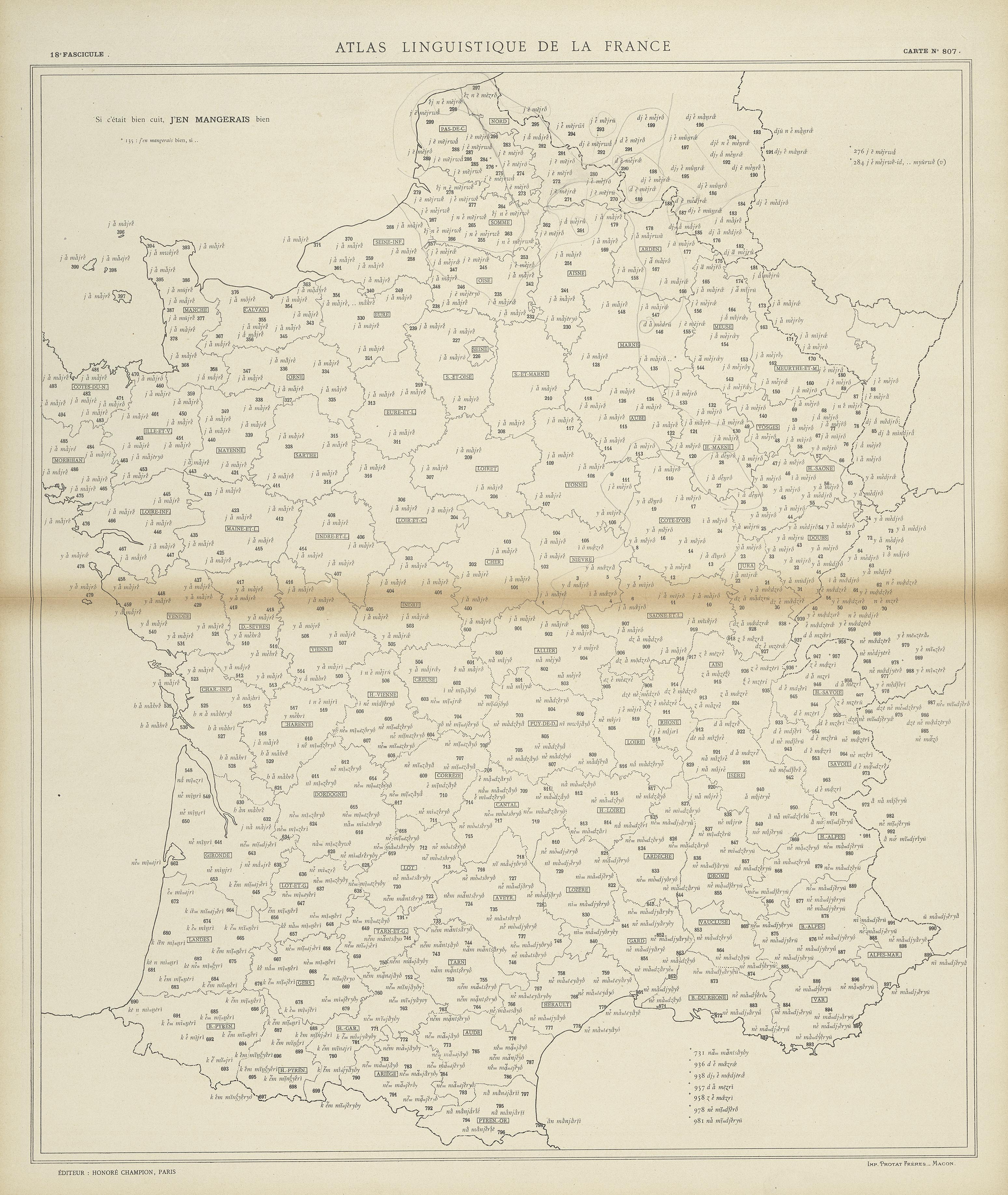 carte alf 807 du segment j'en mangerais