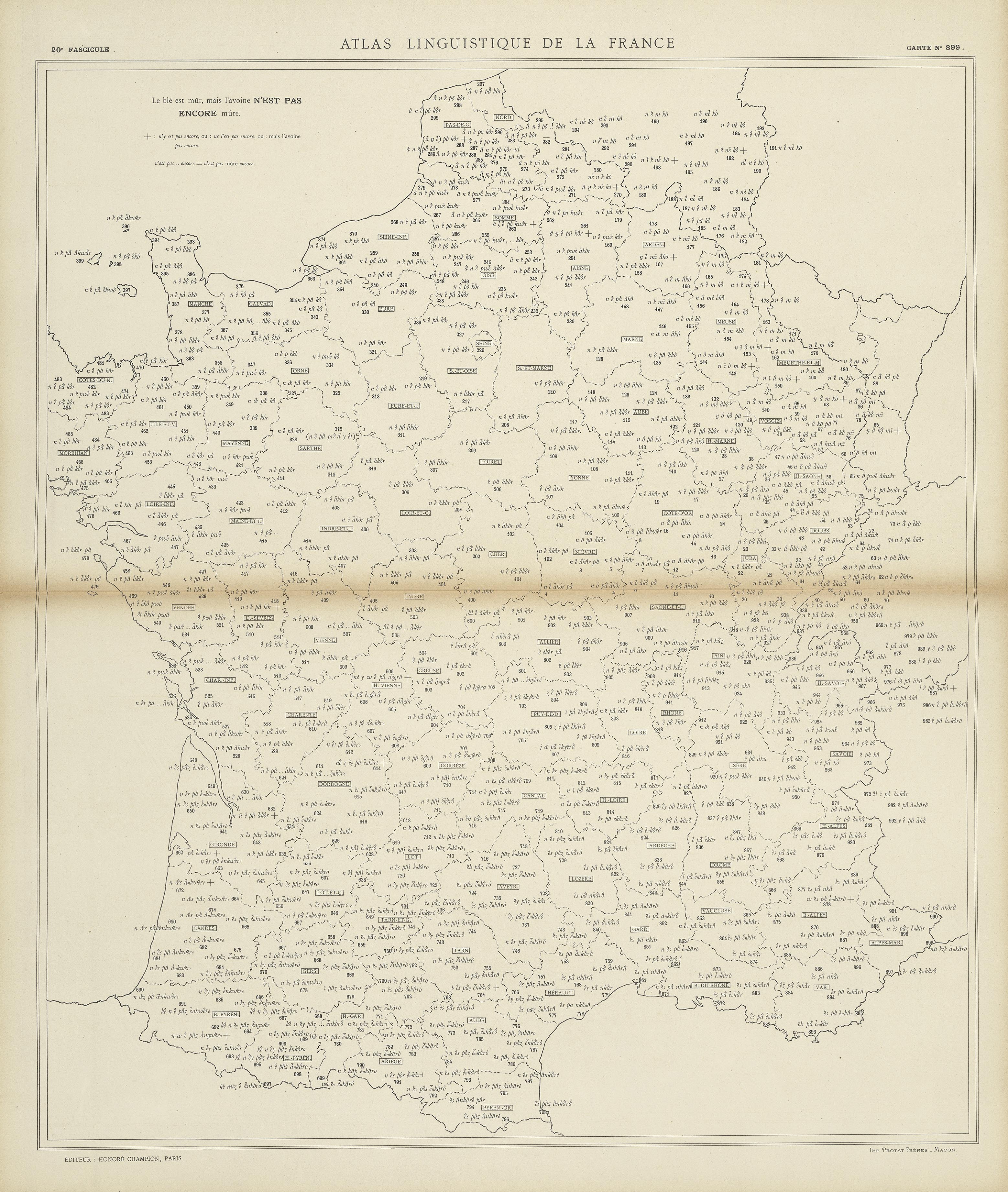 carte alf 899 du segment n'est pas encore