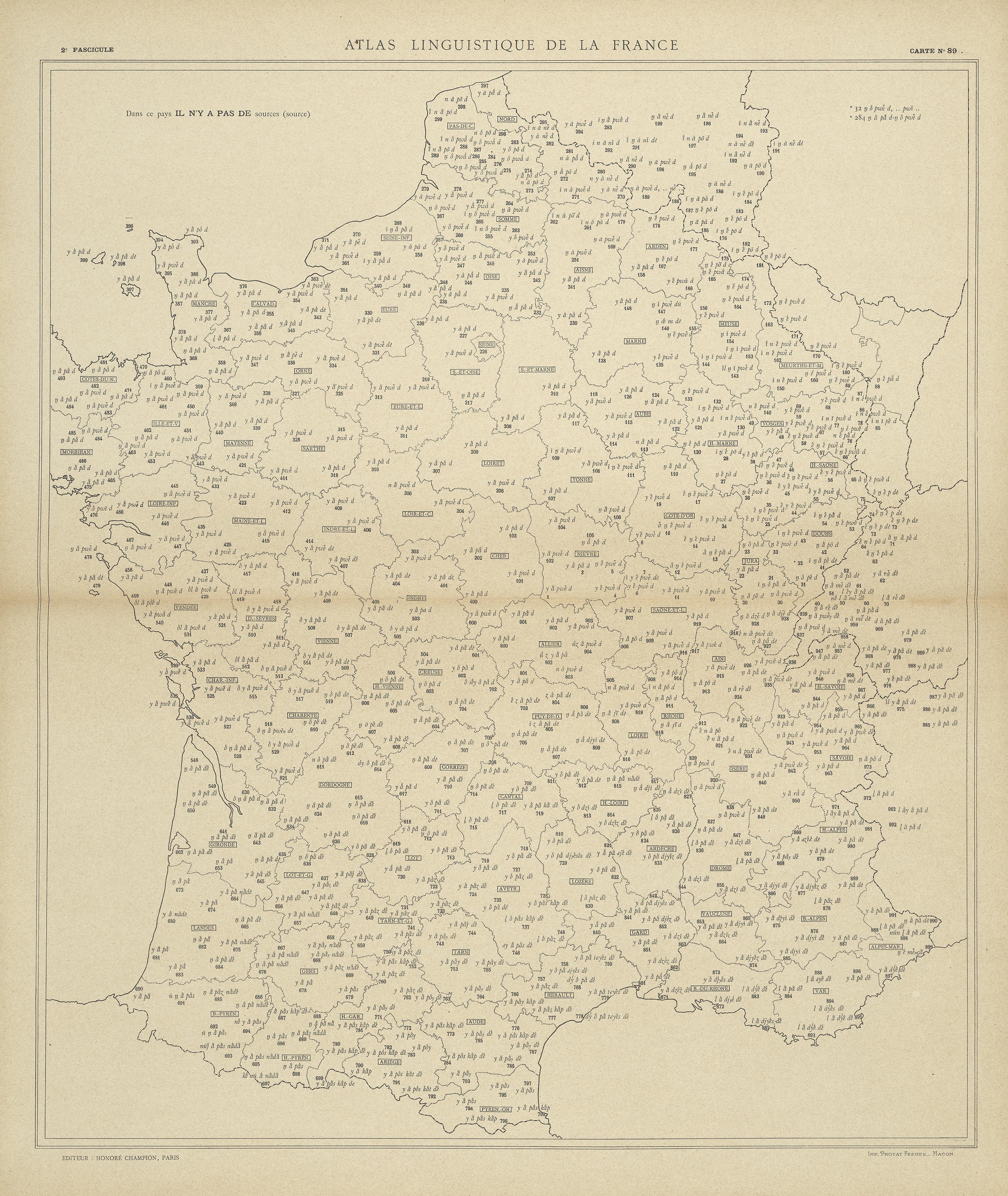 carte alf 89 du segment il n'y a pas de