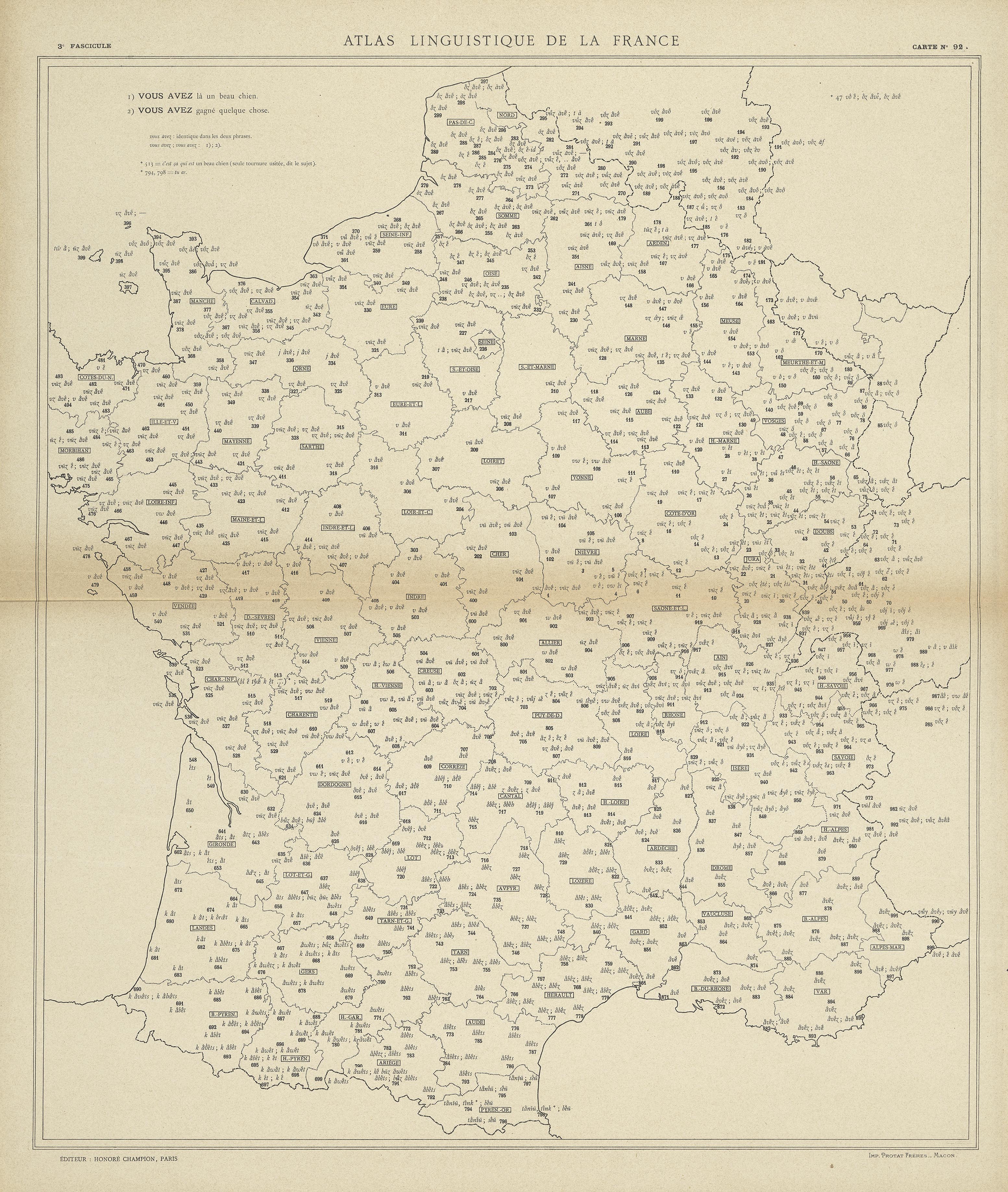 carte alf 92 du segment vous avez