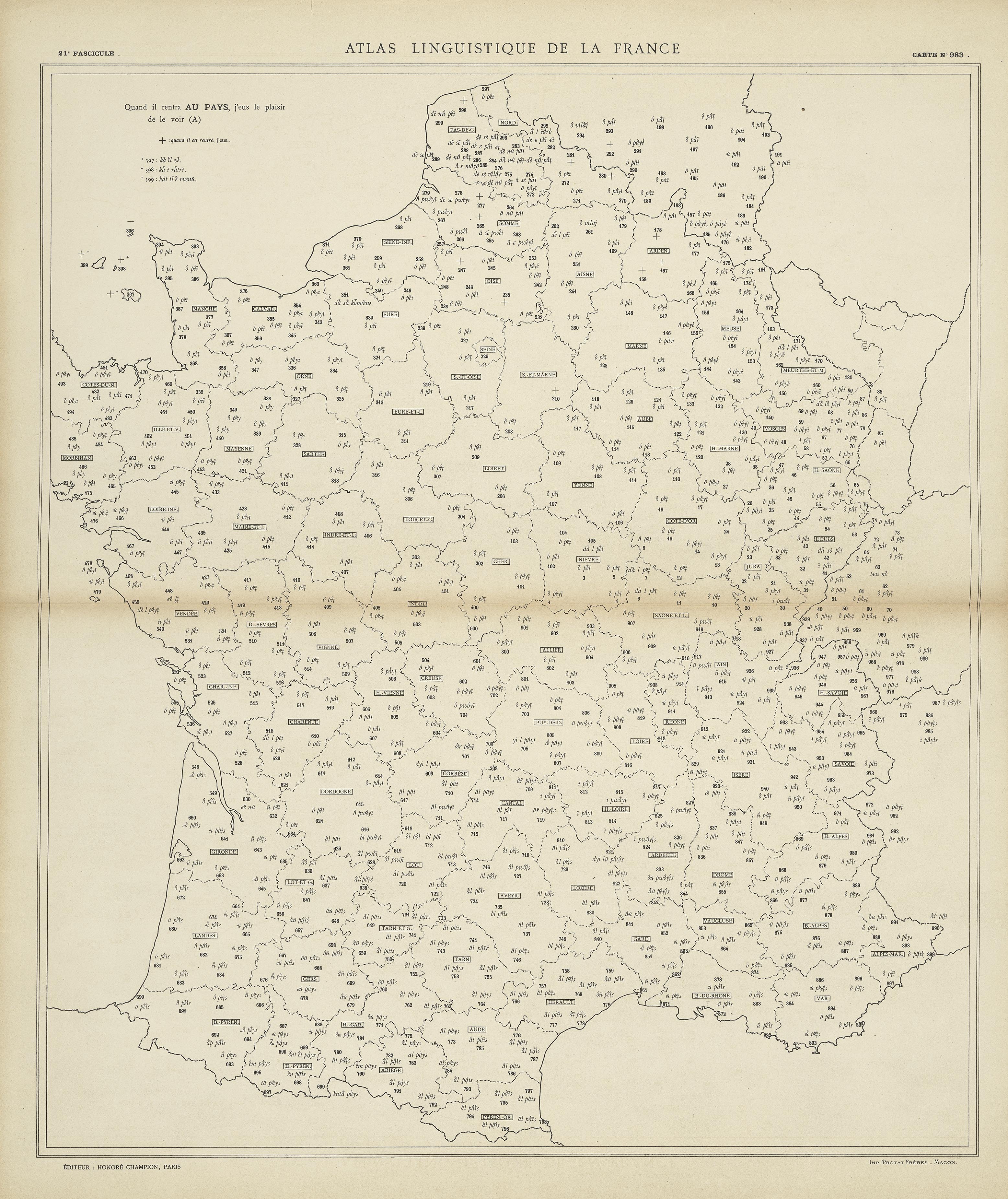 carte alf 983 du segment au pays,