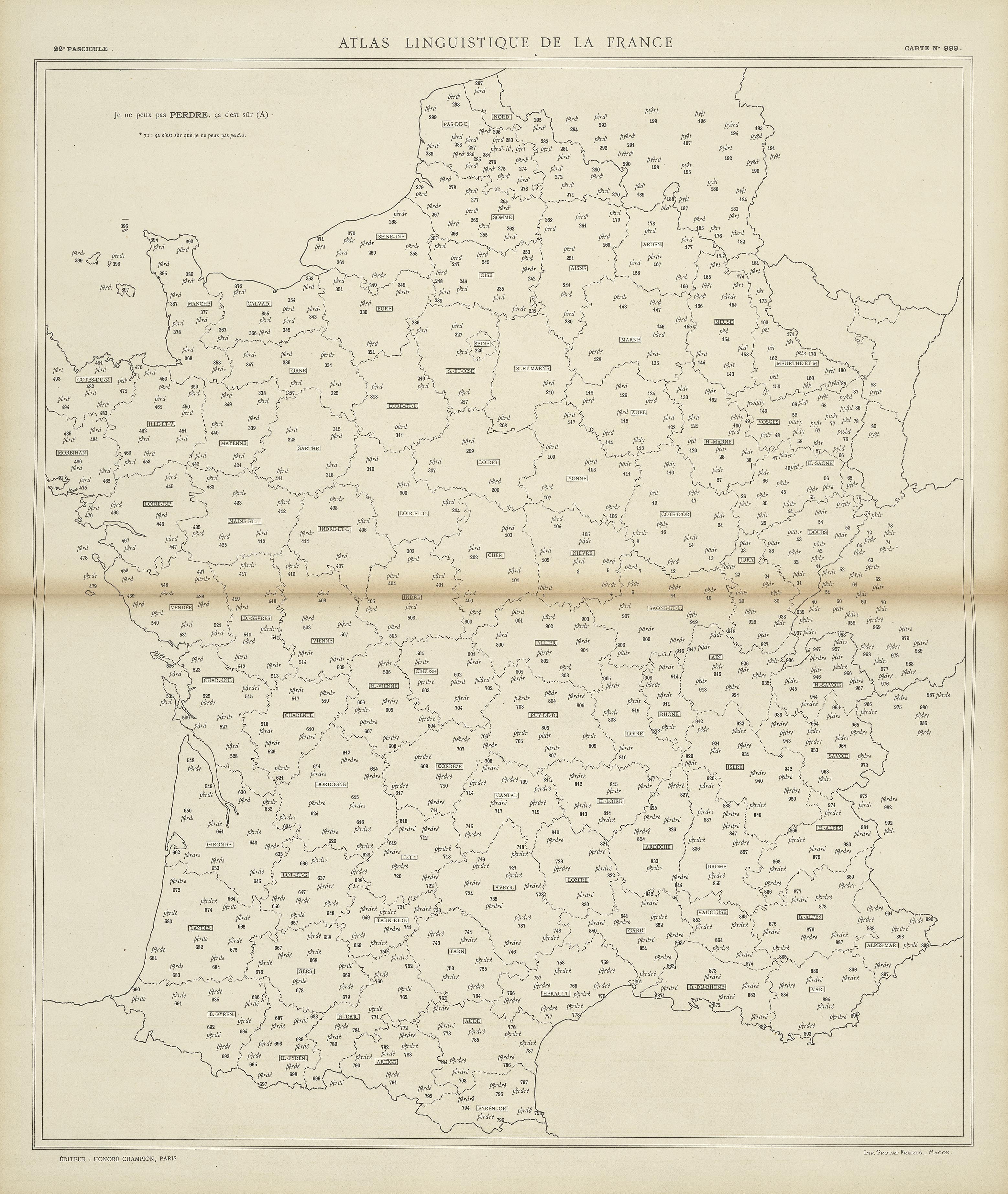 carte alf 999 du segment perdre,