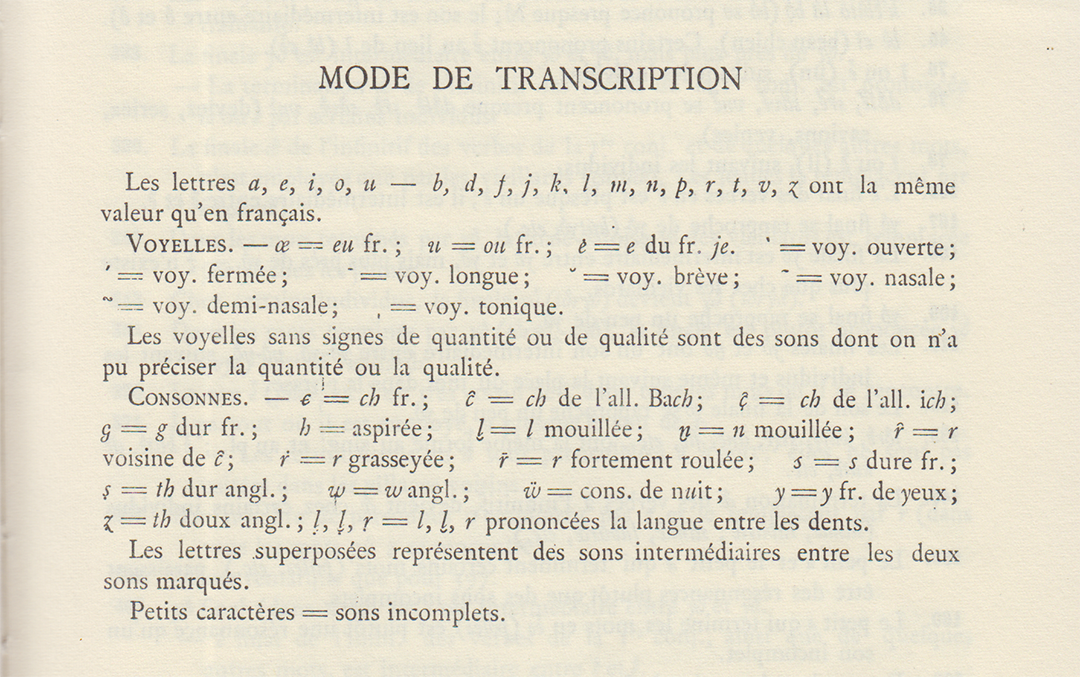 image des modes de transcription